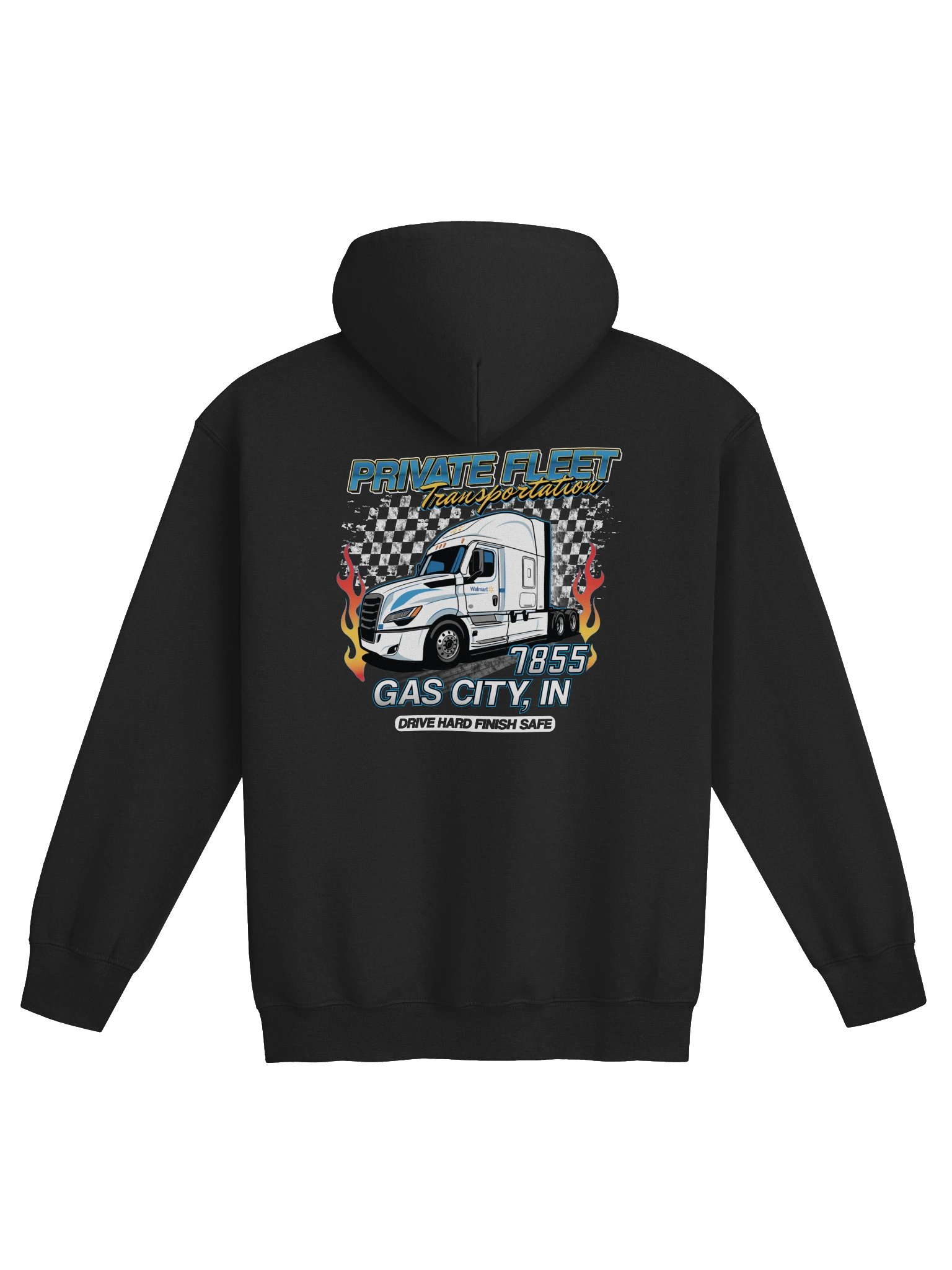 7855 Gas City Private Fleet Racing Theme Zip-up product image (1)