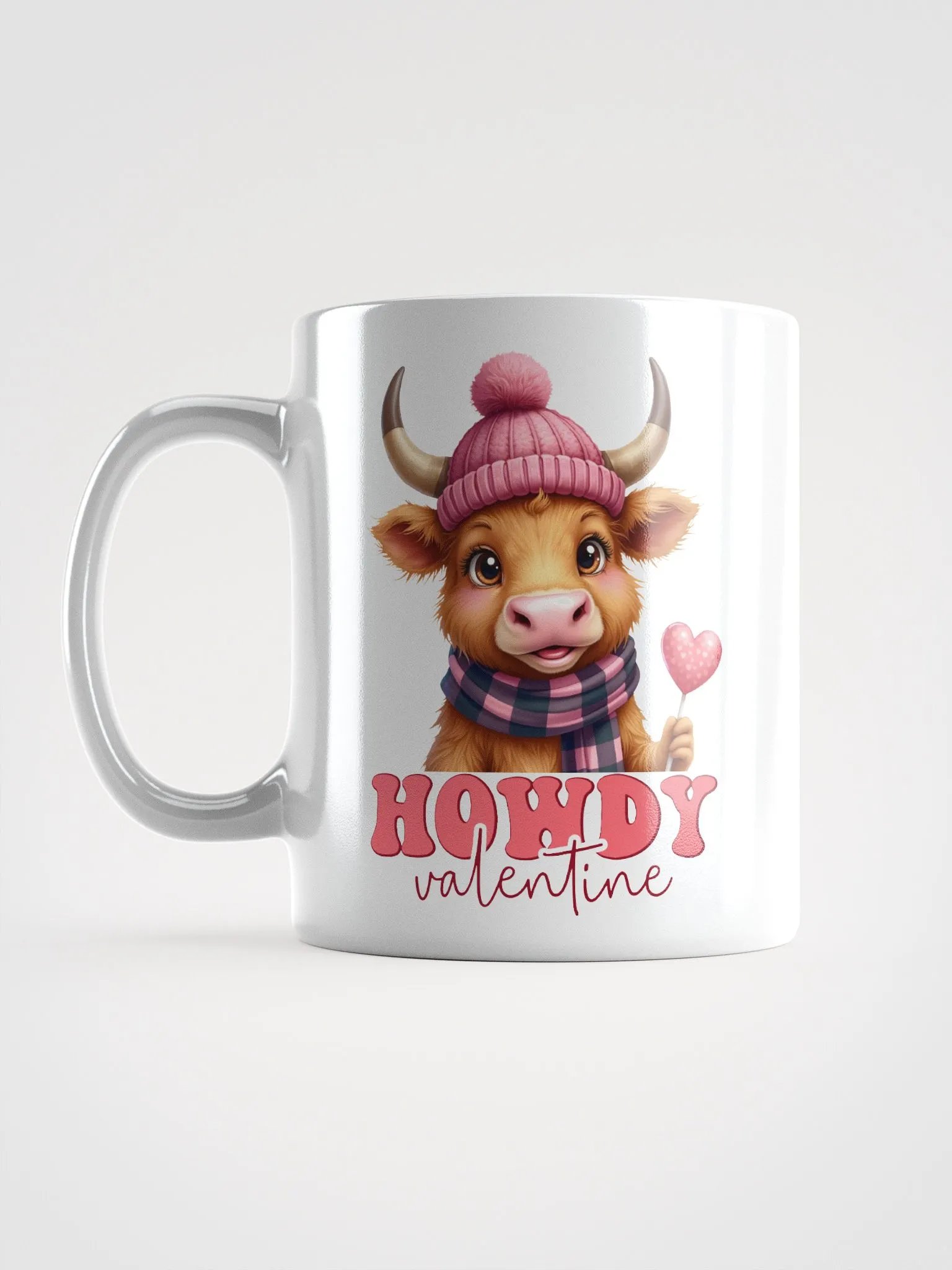 Howdy Valentine Cow Mug product image (6)