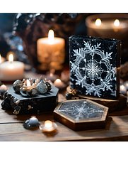 Schneeflocken Obsidian