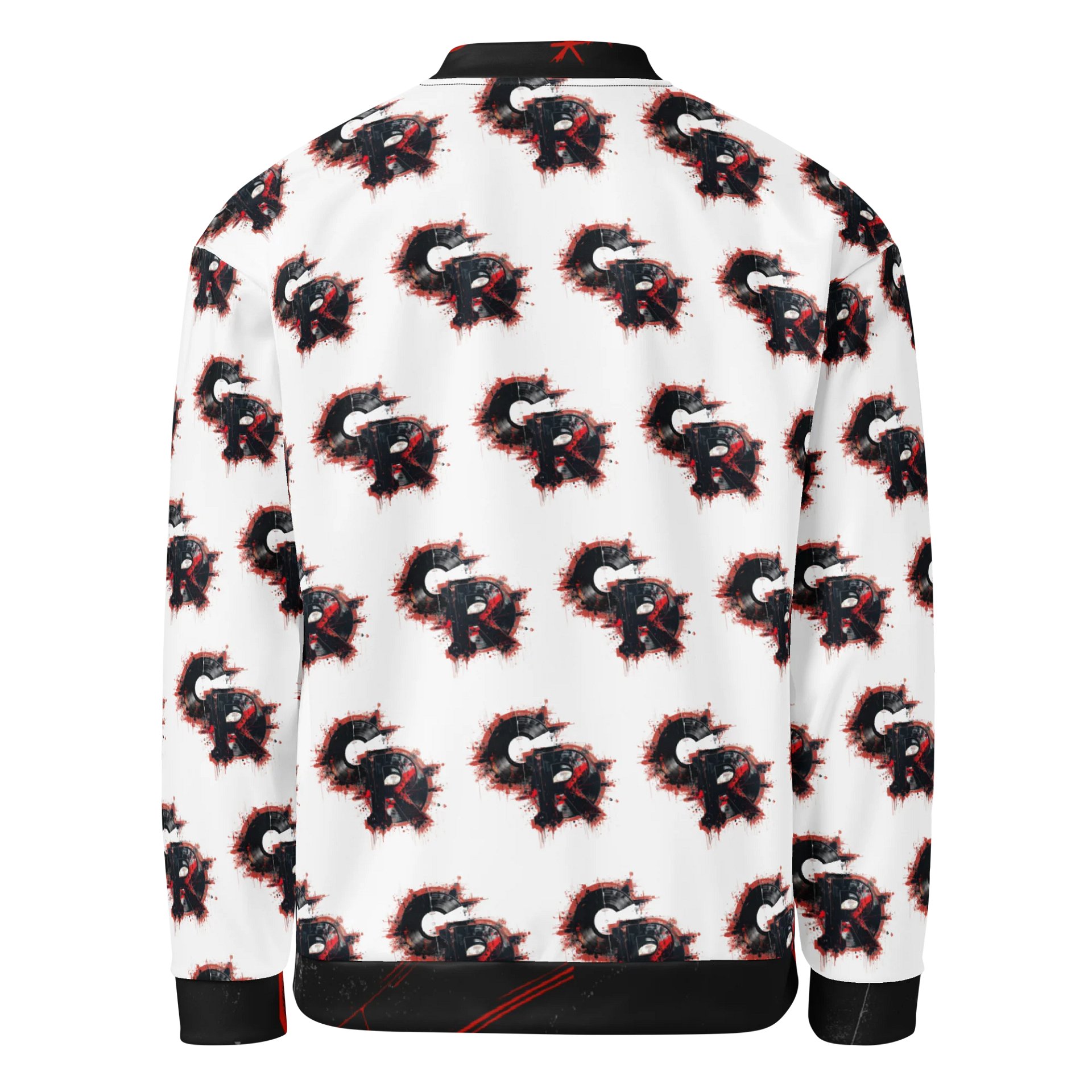 Contusion Records Logo All-Over Bomber Jacket product image (2)