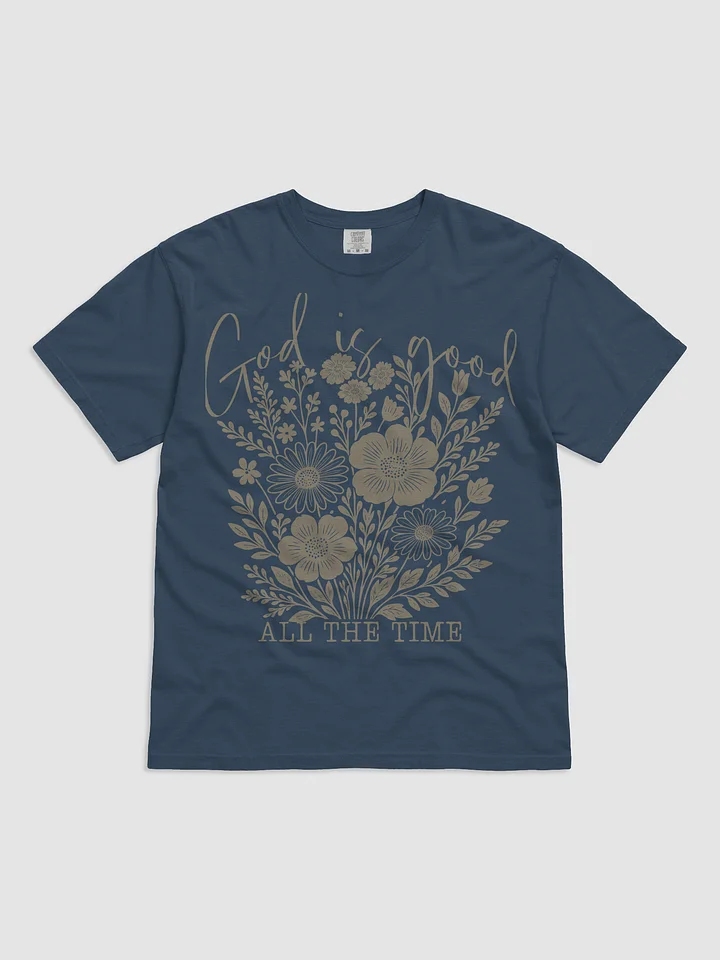 God is Good Floral T-Shirt product image (2)