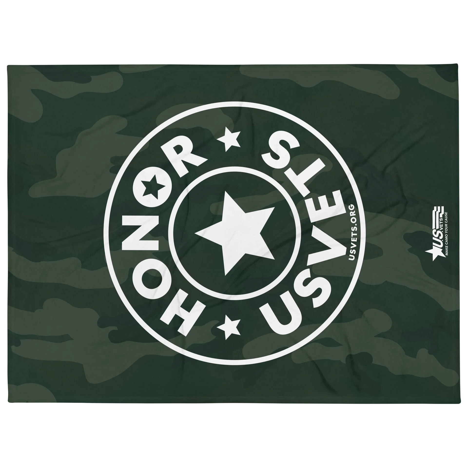 HONORUSVETS - GREEN THROW BLANKET product image (5)