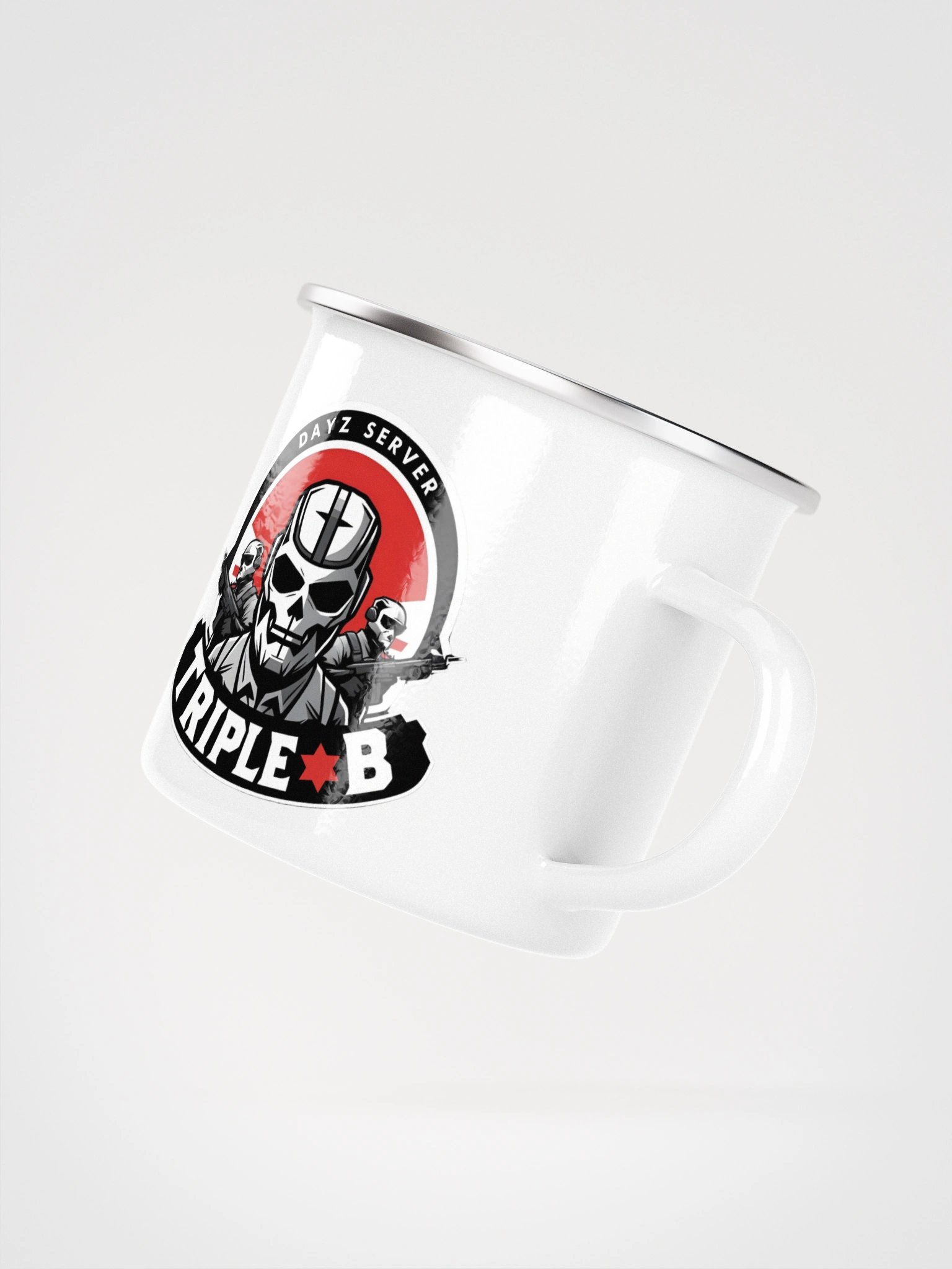 Triple B Skull Logo Enamel Mug product image (3)