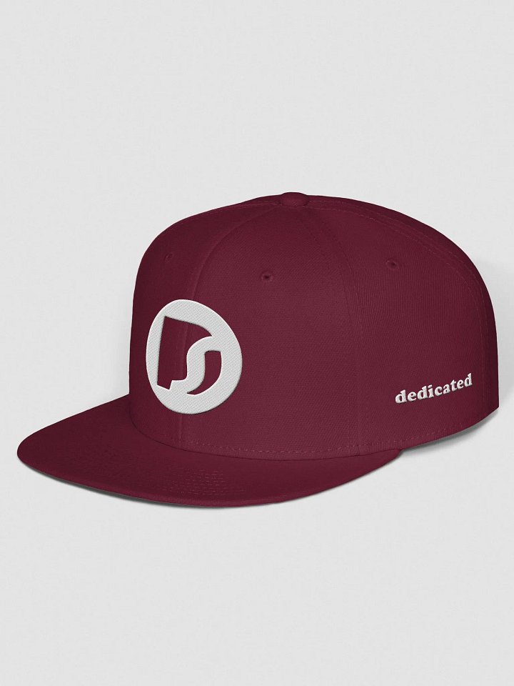 Dedicated Snapback White/Maroon product image (2)