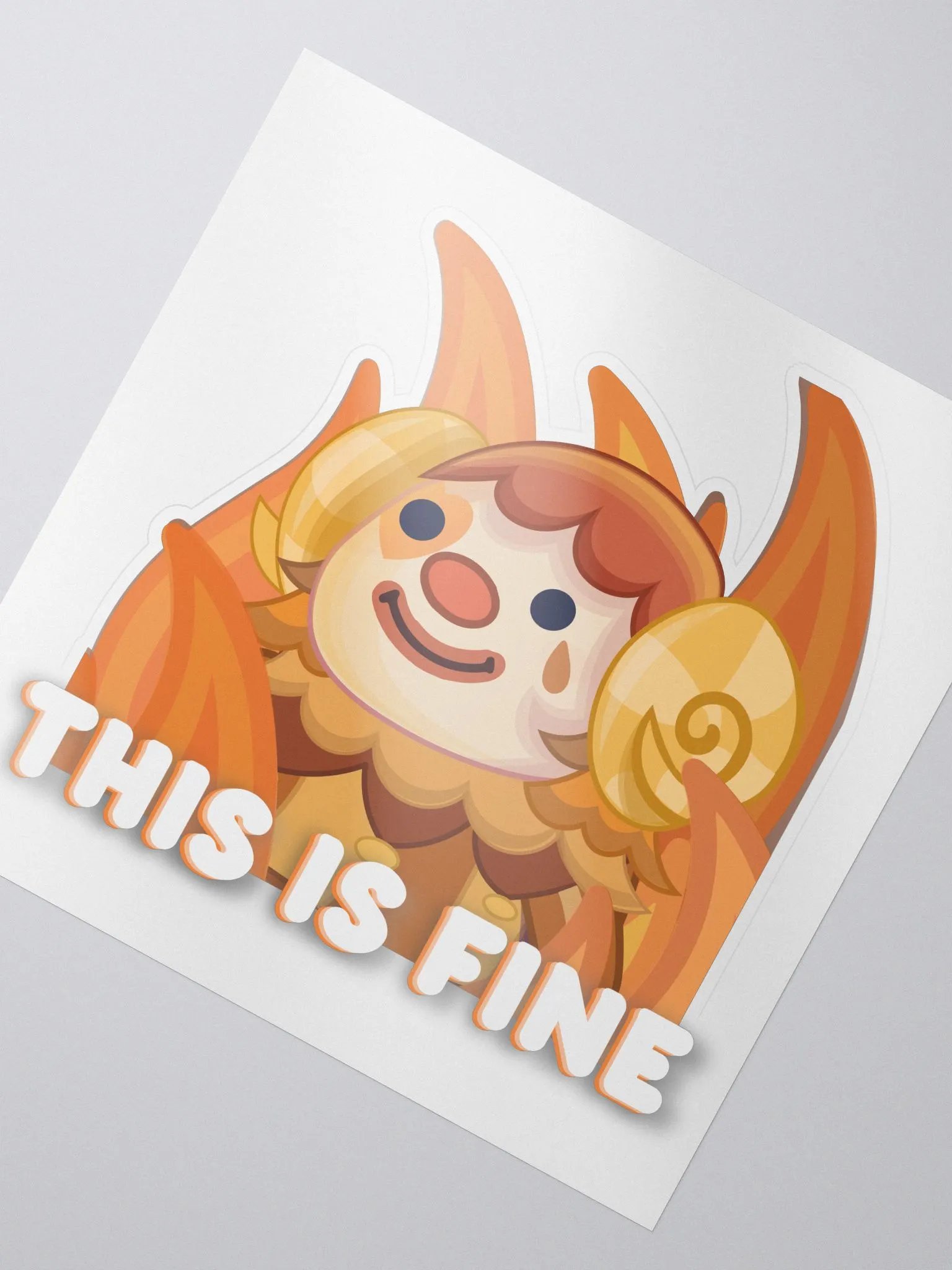 This is fine sticker product image (2)