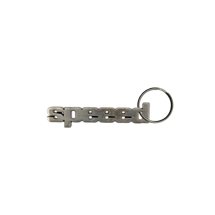Speeed Metal Keychain product image (1)