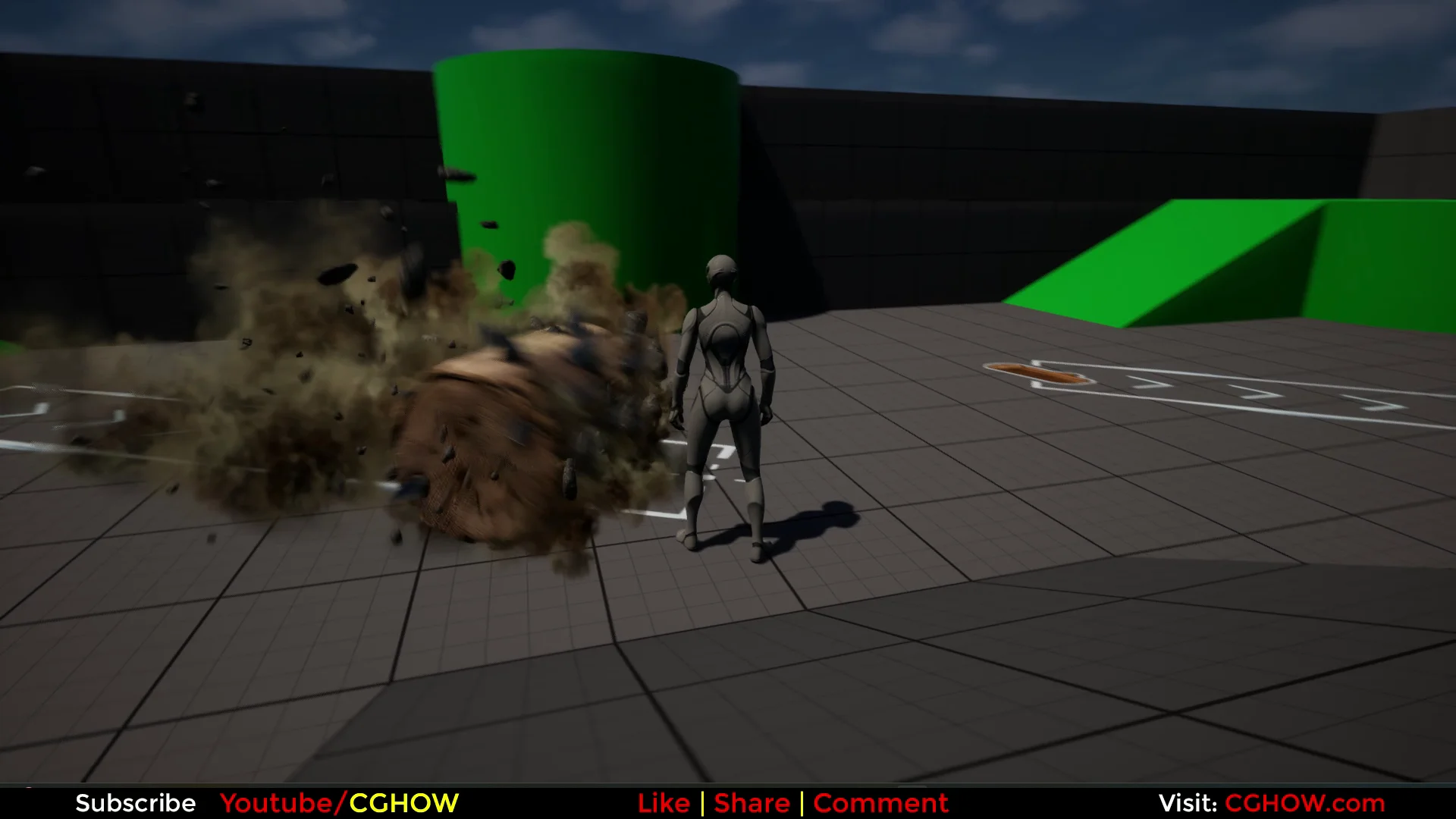 The Log FX in Unreal Engine 5 Niagara product image (1)