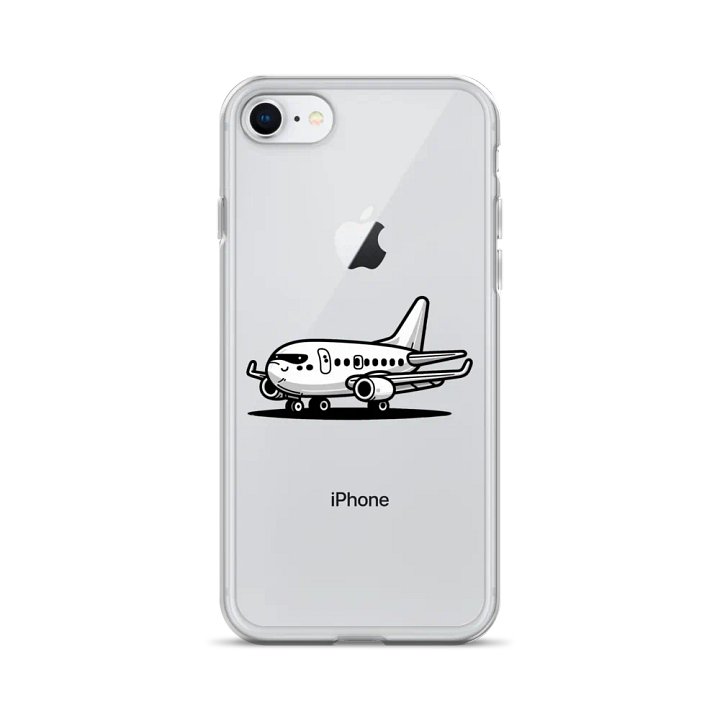 737 iPhone Cover (Clear) product image (1)