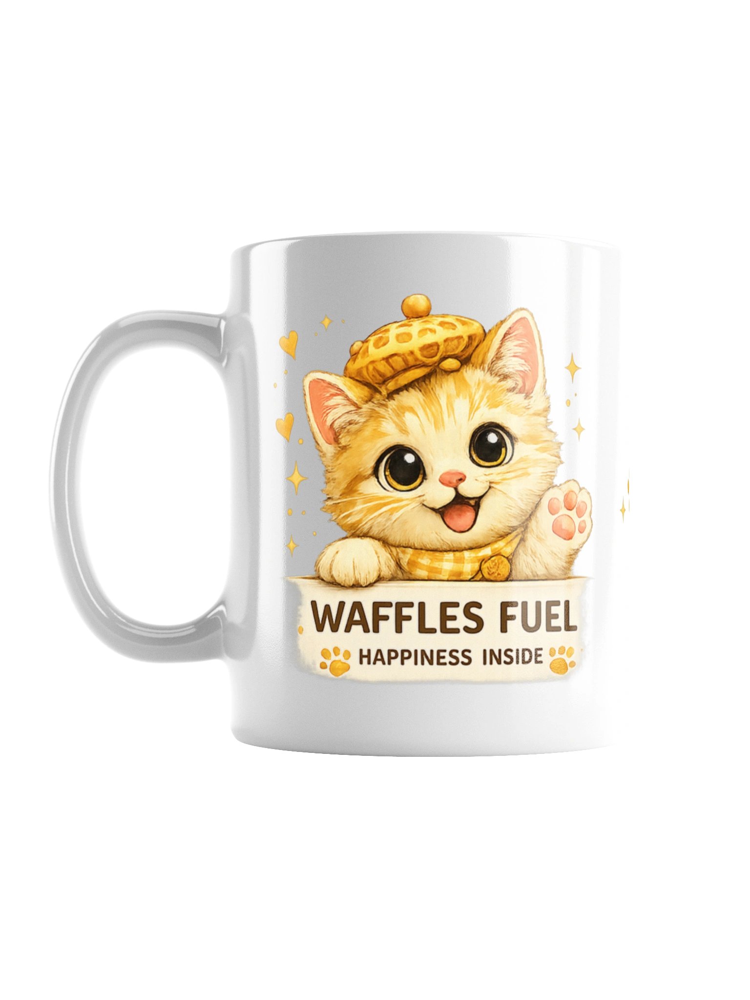 Waffles Fuel Happiness Mug product image (1)