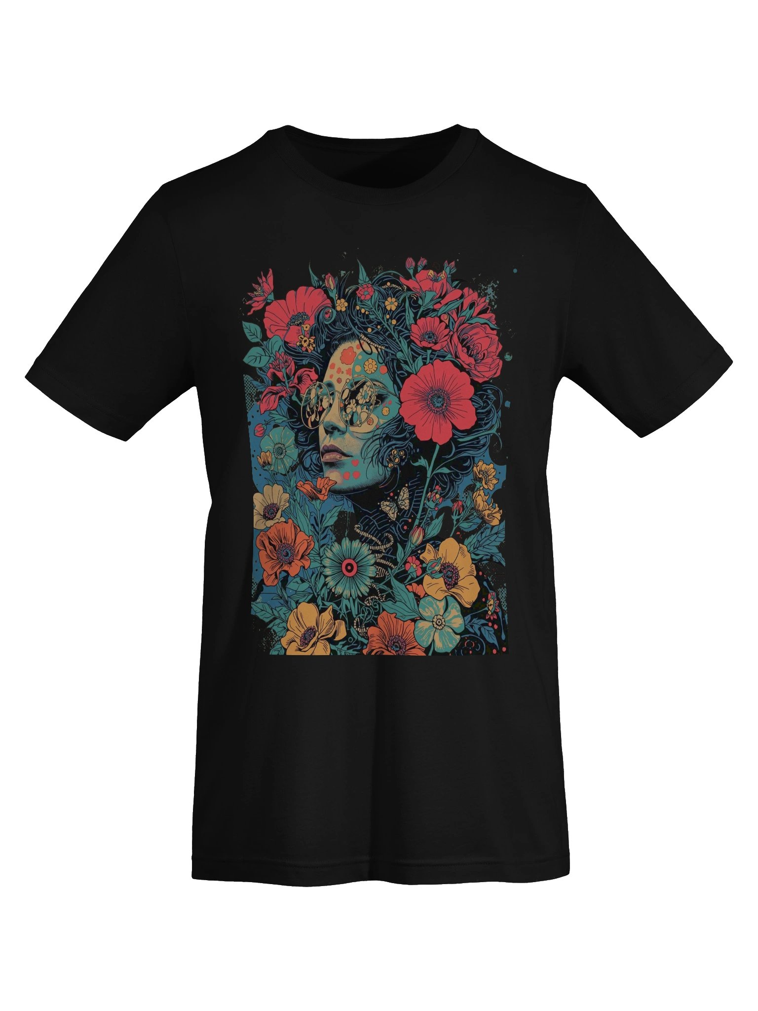 Floral Gaze Supersoft Tee product image (4)