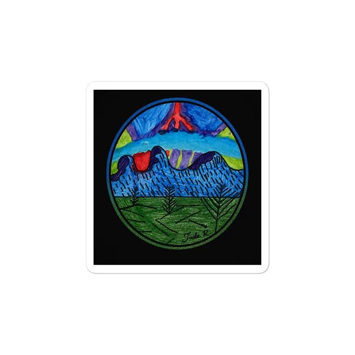 Jude's Mountain Adventure Sticker product image (2)