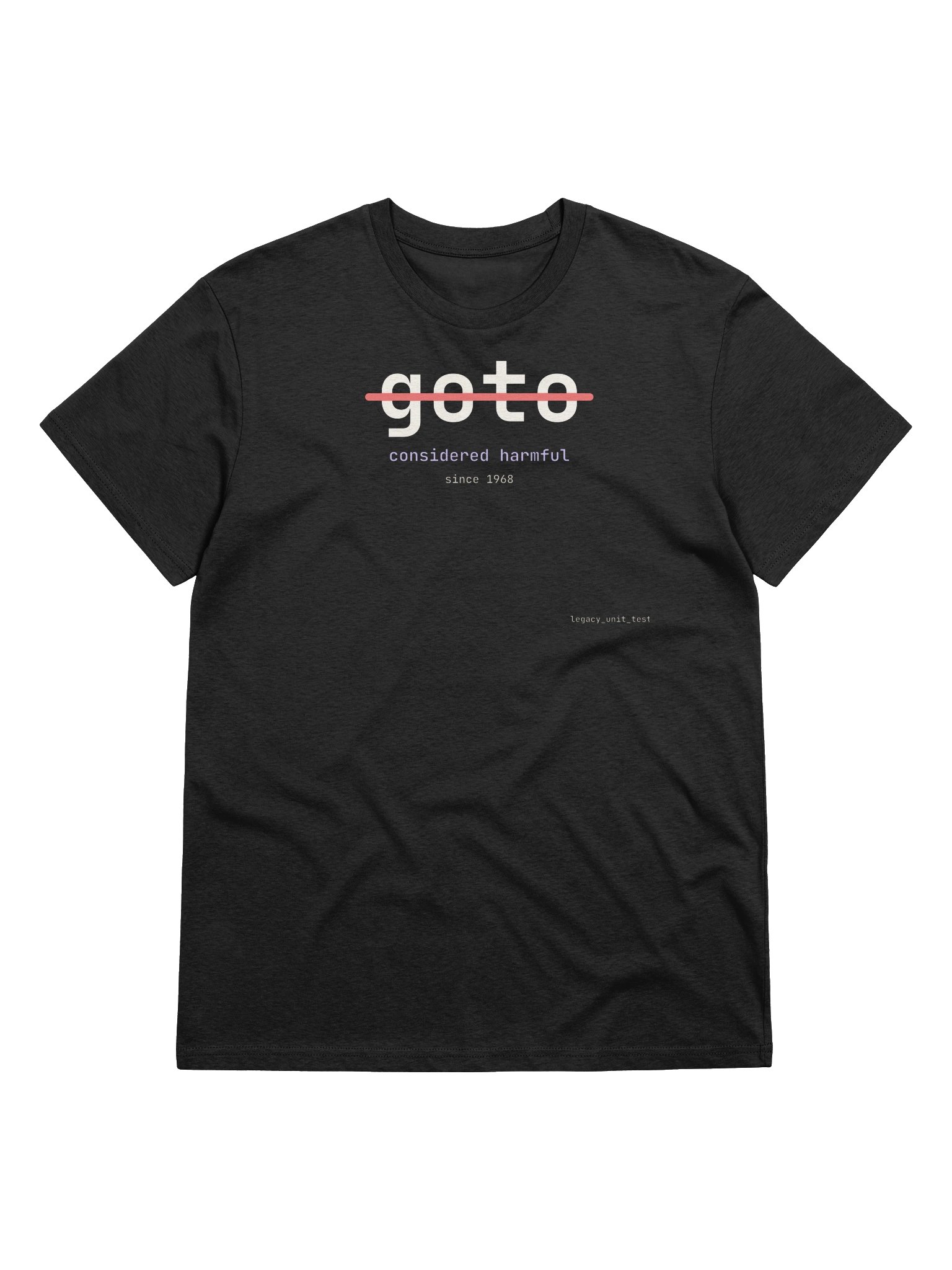 goto, considered harmful tee product image (18)