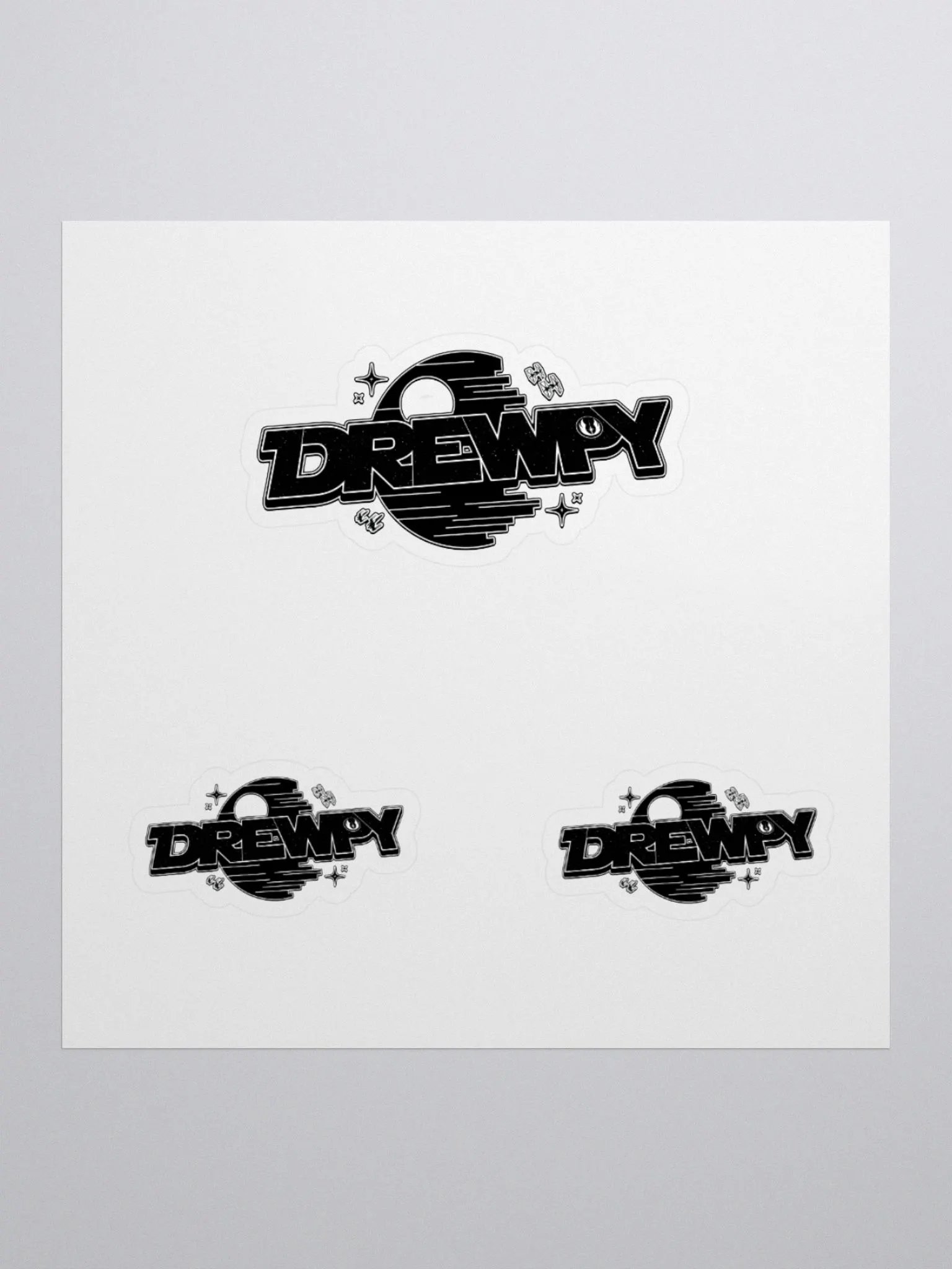 Drewpy Wars 3-Pack Sticker Set! product image (1)