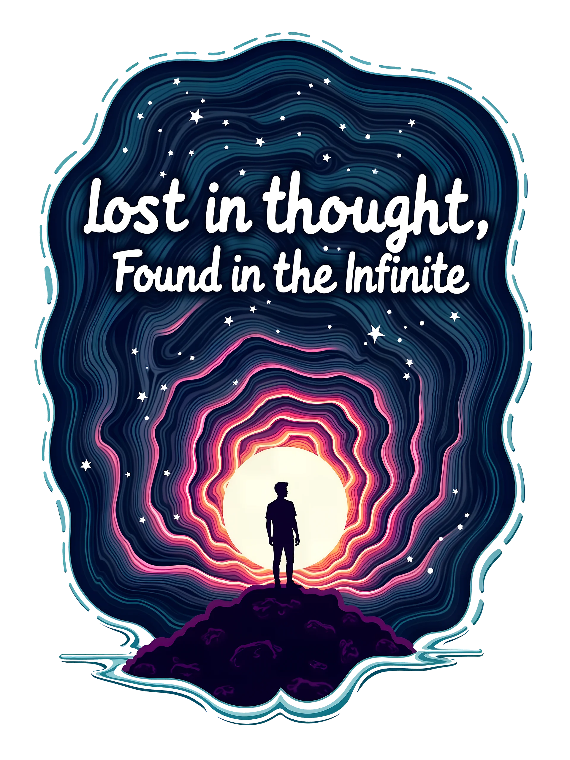 Lost In Thought, Found In The Infinite Shirt product image (1)