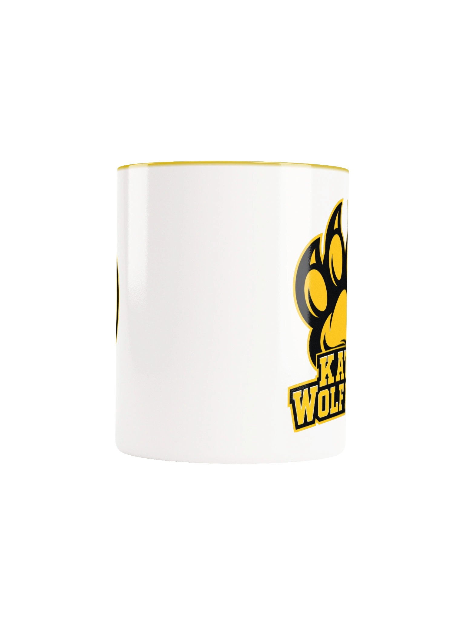 Katy Wolf Pack Yellow & Black KWP Paw Mug product image (15)