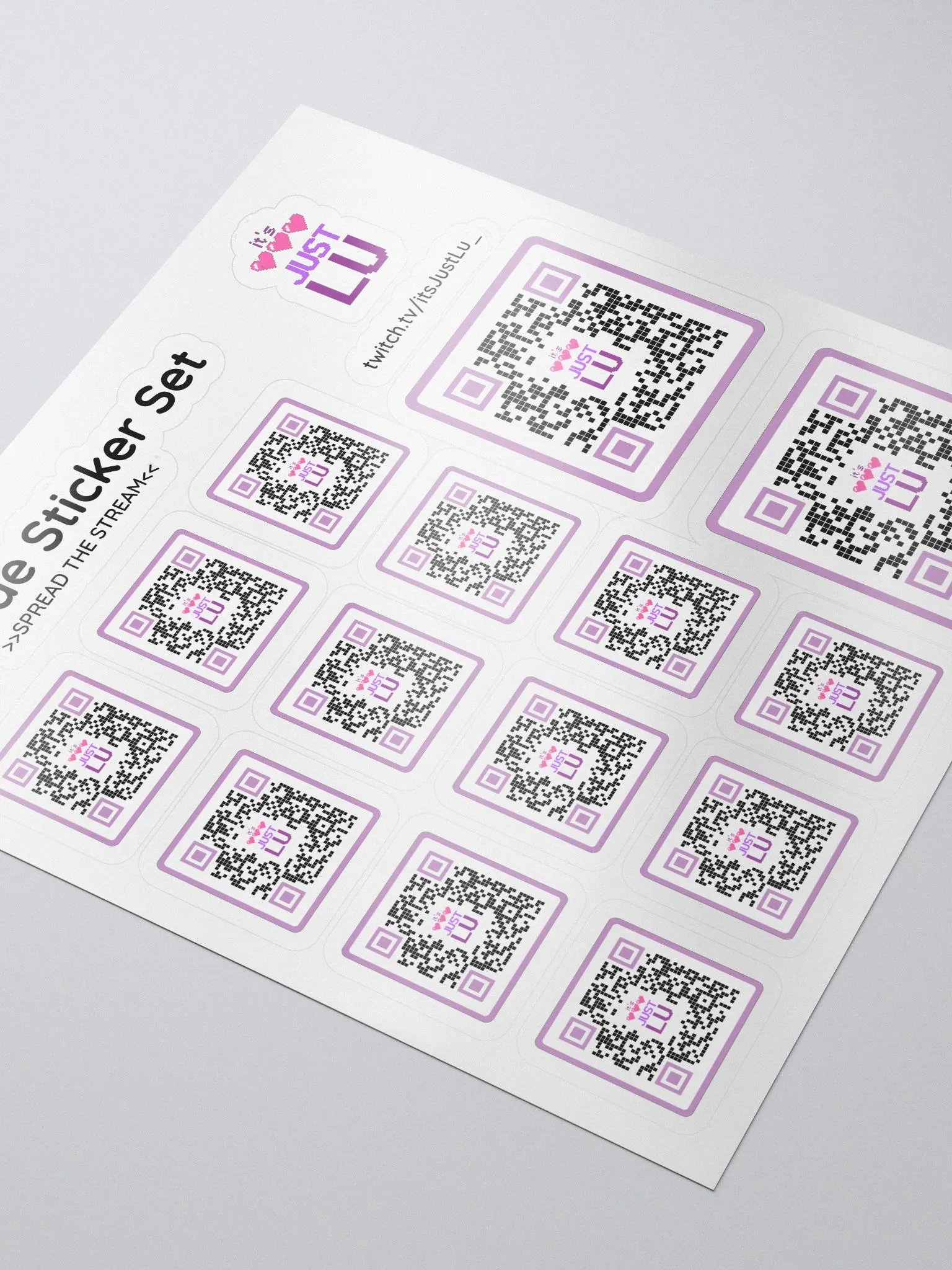 QR-Code Sticker Set product image (3)