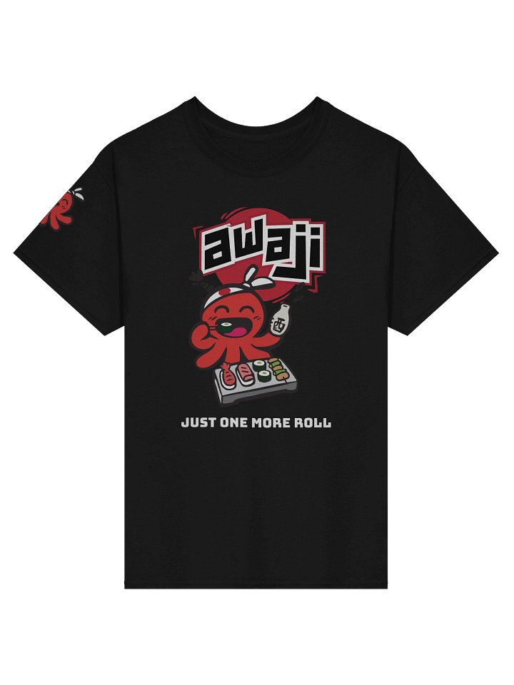 Awaji Just One More Roll Tee Black product image (1)