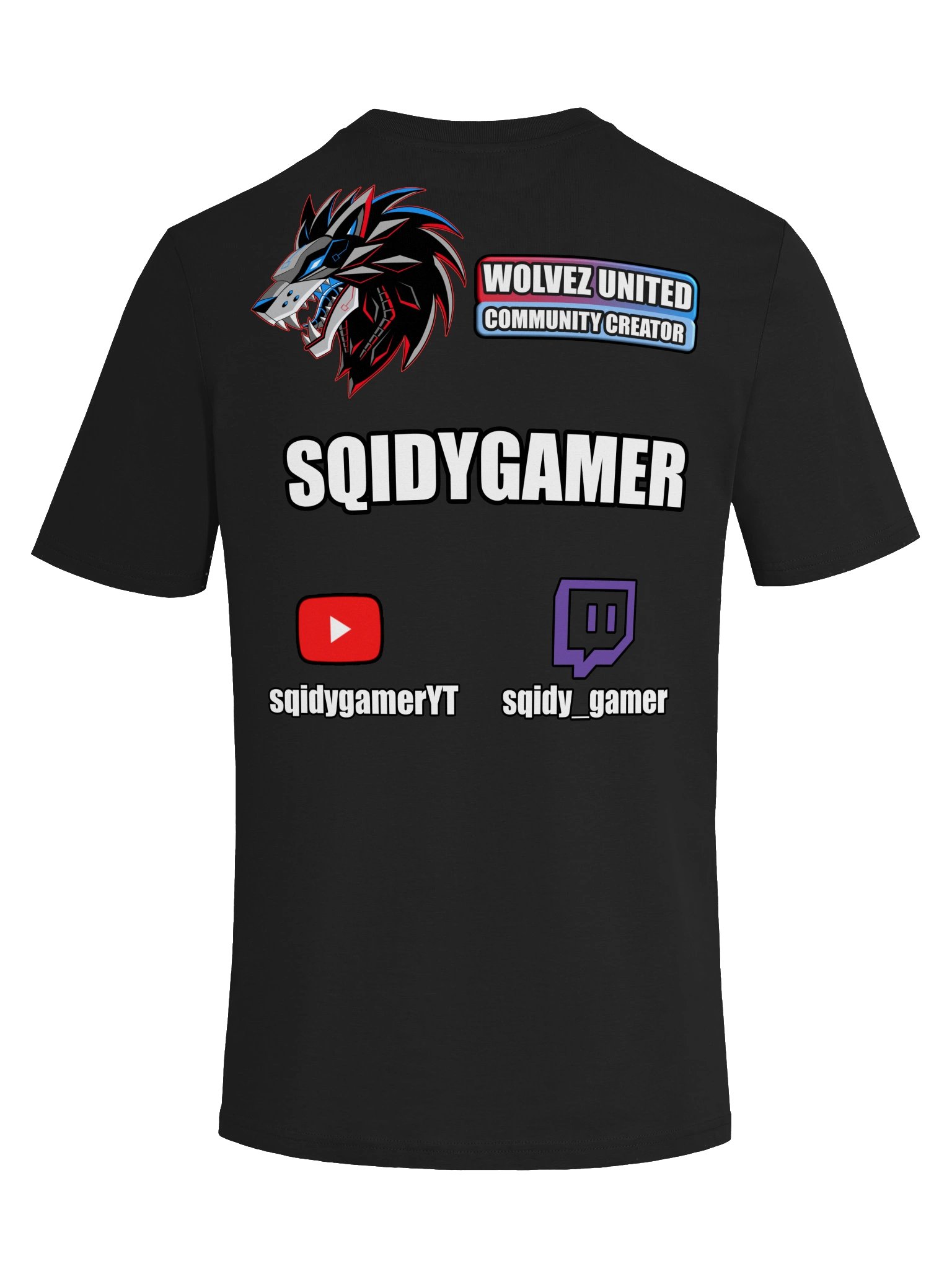Sqidy Gamer x WolvezUnited T-Shirt product image (26)