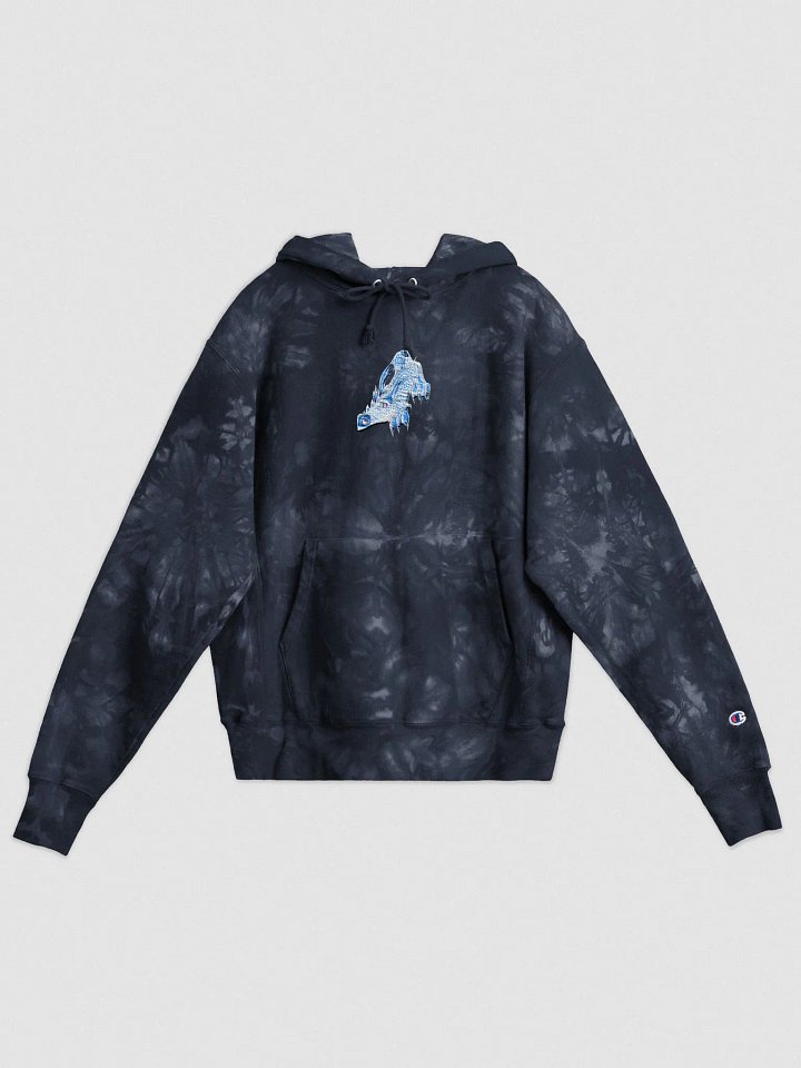 ice dragon tie dyed hoody product image (1)