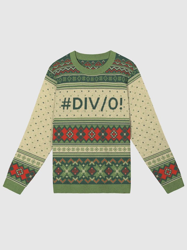 #DIV/0! Christmas Pullover #1 product image (2)