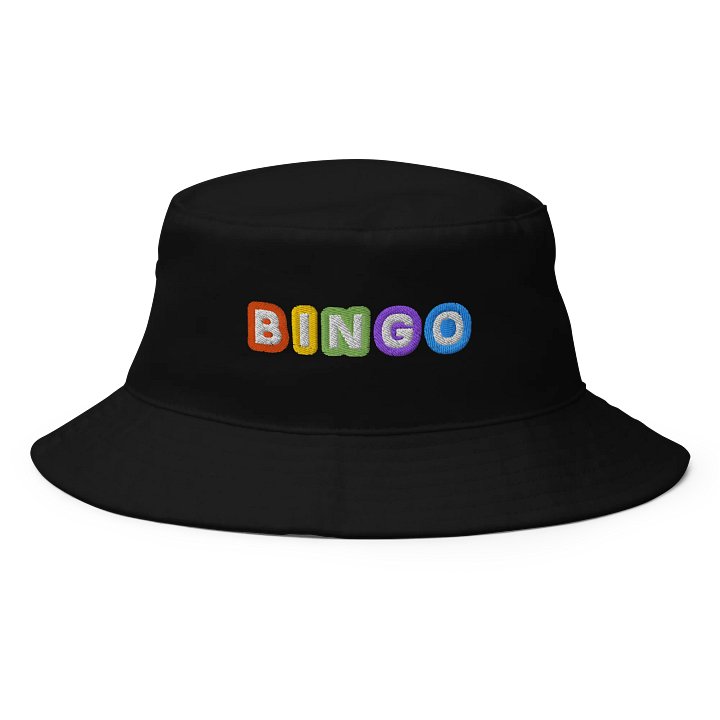 Original Embroidered Bingo Letters Bucket Hat product image (1)