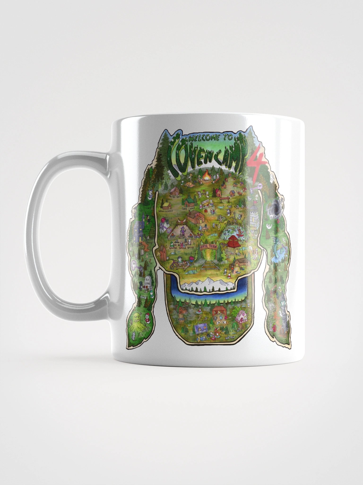 Coven Camp Map 25 - Mug product image (3)