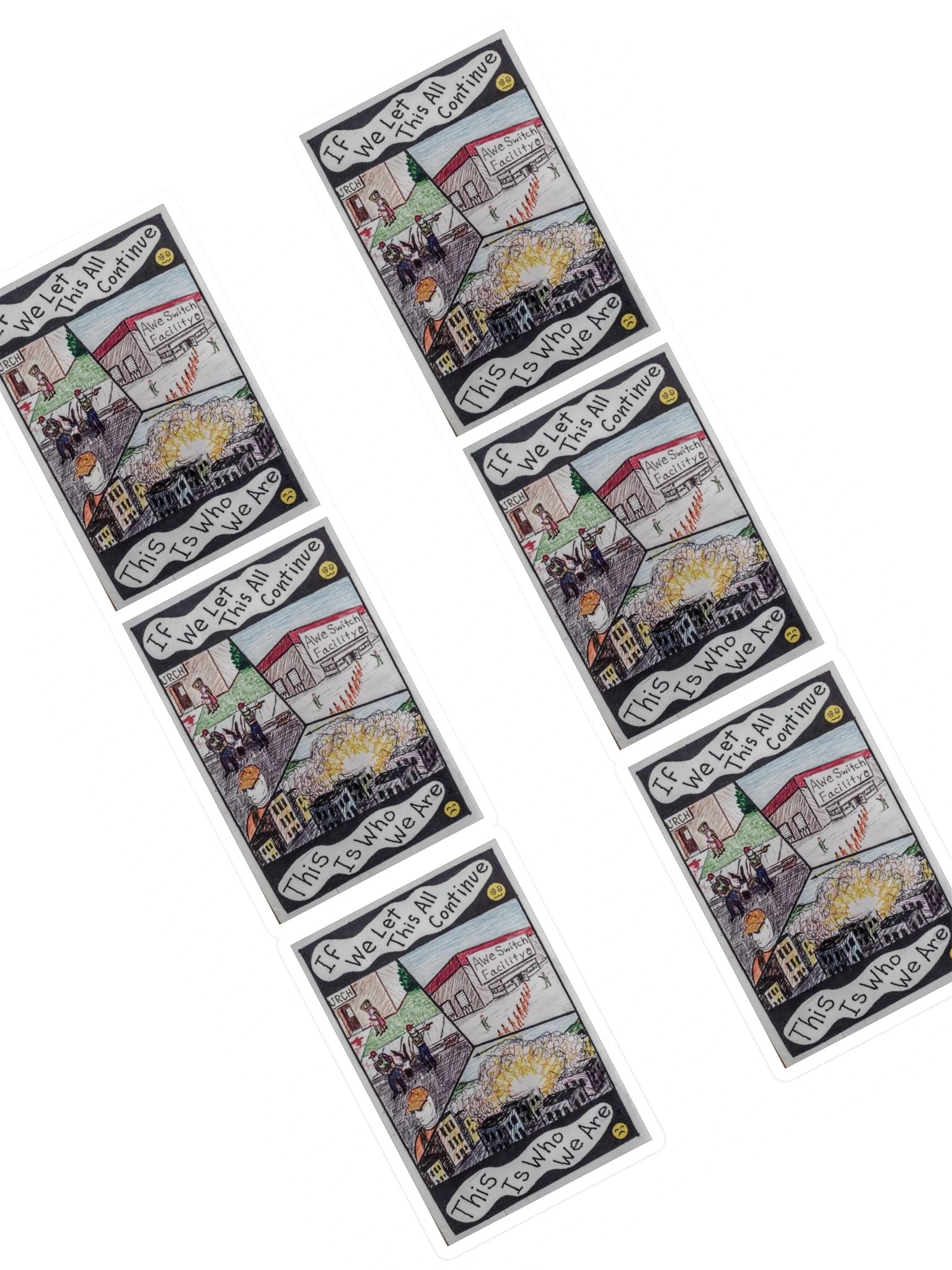 This Is Who We Are Sticker Sheet product image (1)