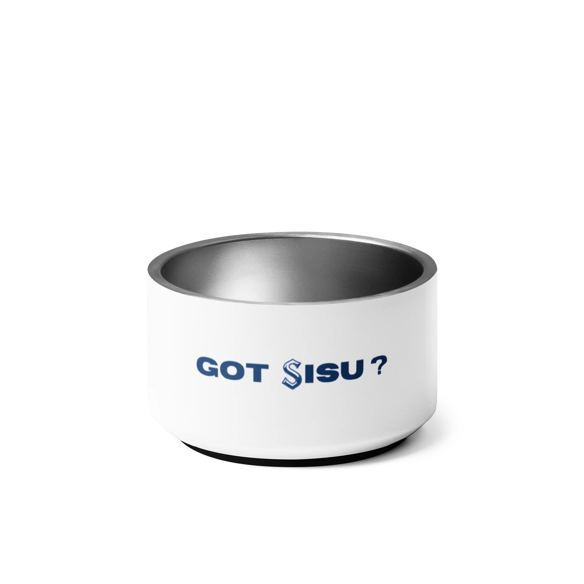 GOT SISU? Stainless Steel Pet Bowl | Dog & Cat Food & Water Bowl product image (1)
