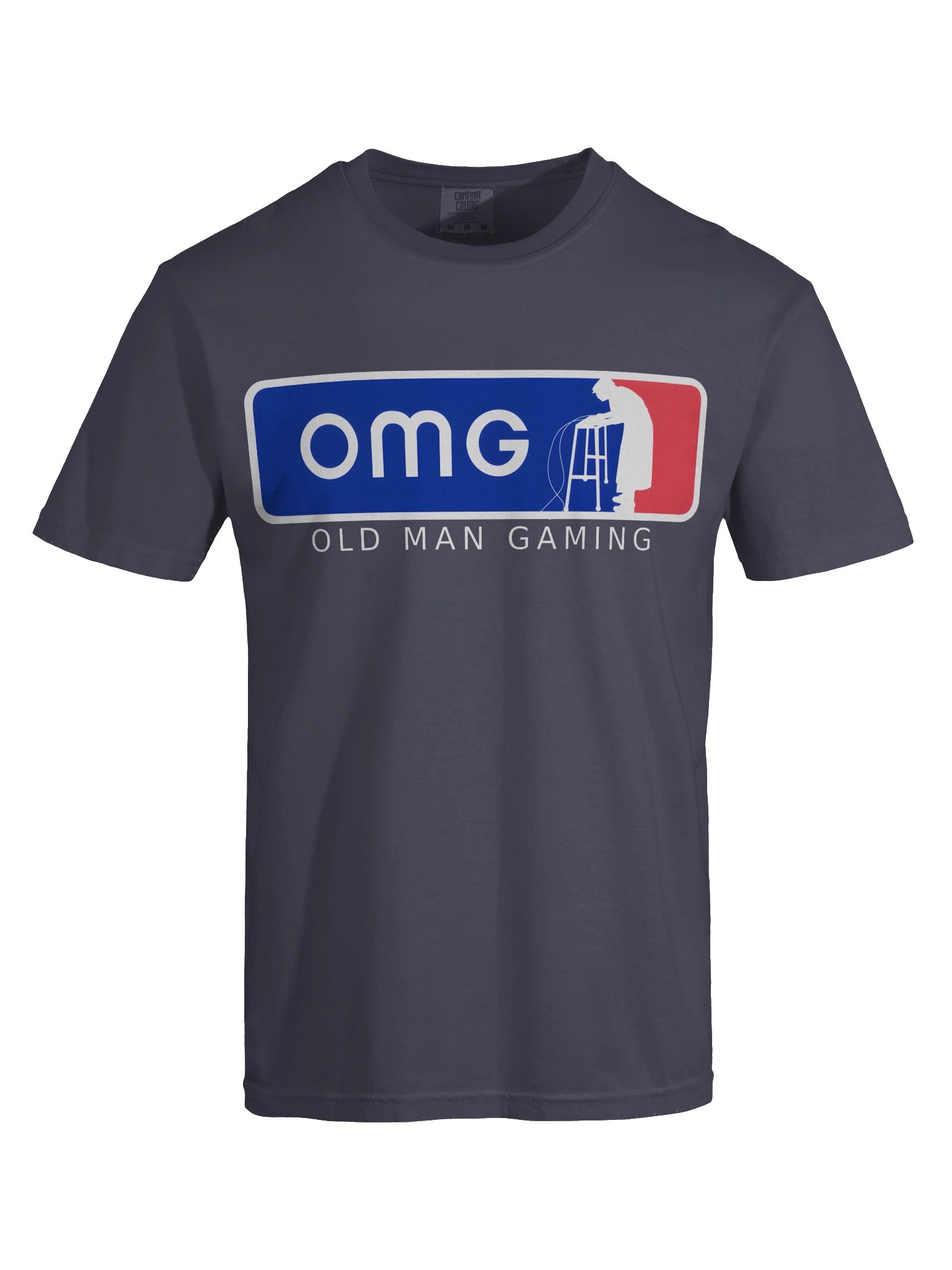 Old Man Gaming White Text product image (7)