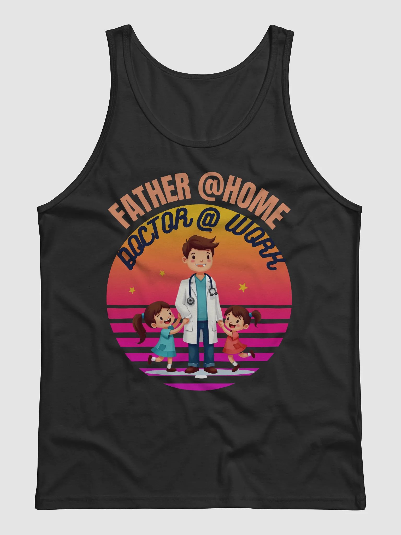 Super Dad Doctor Tank product image (1)