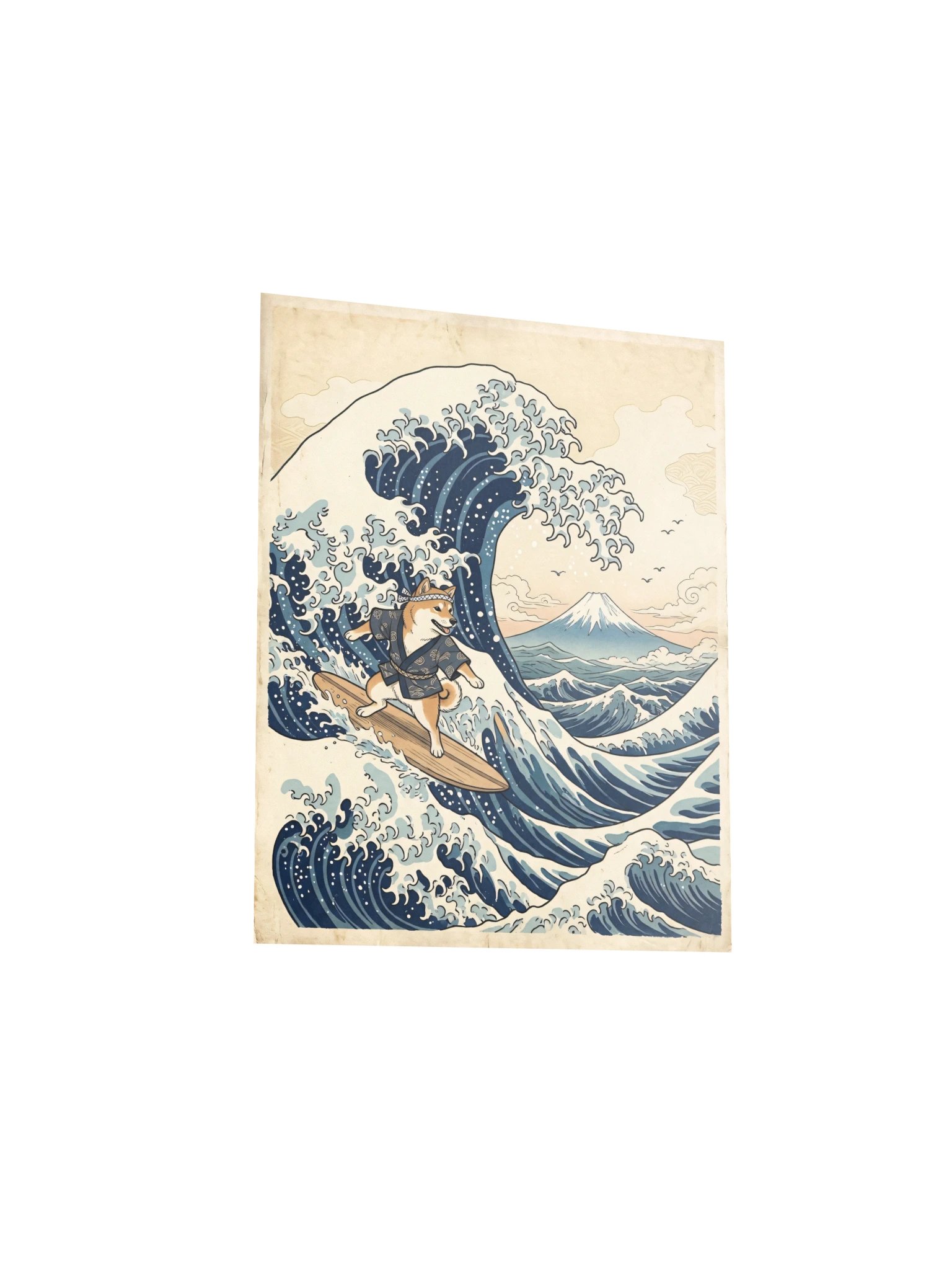 Great Wave Shiba Poster product image (7)