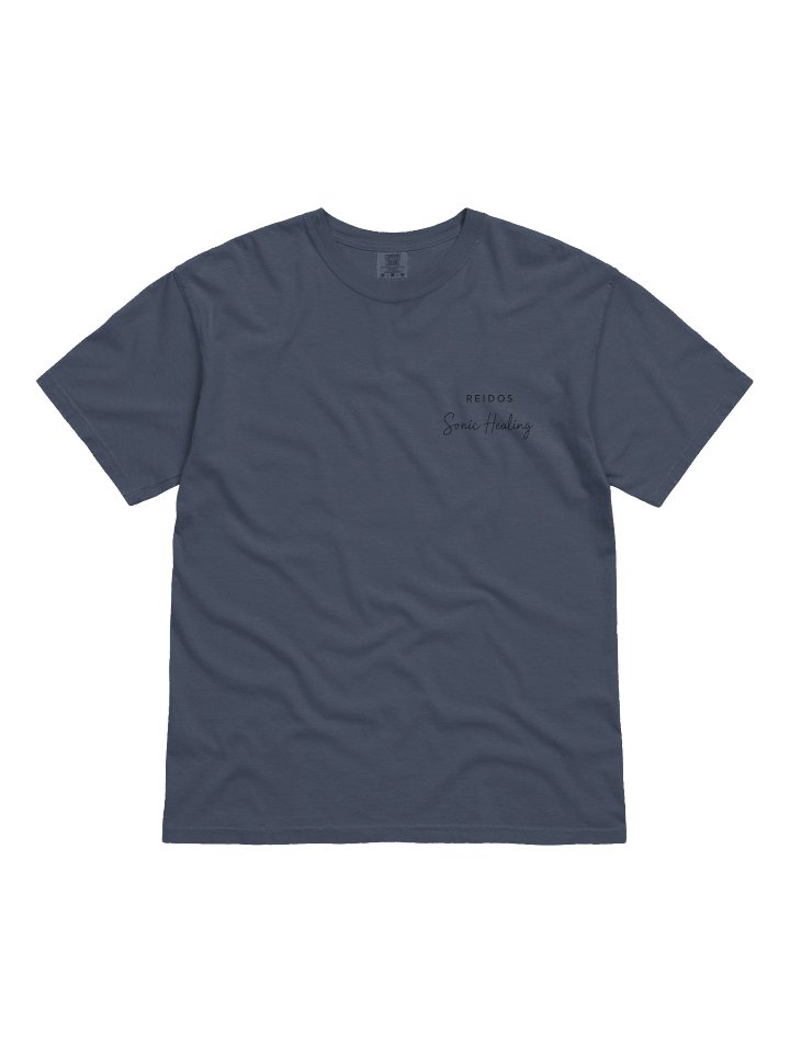 REIDOS Sonic Healing Brand Text Heavyweight Tee product image (1)