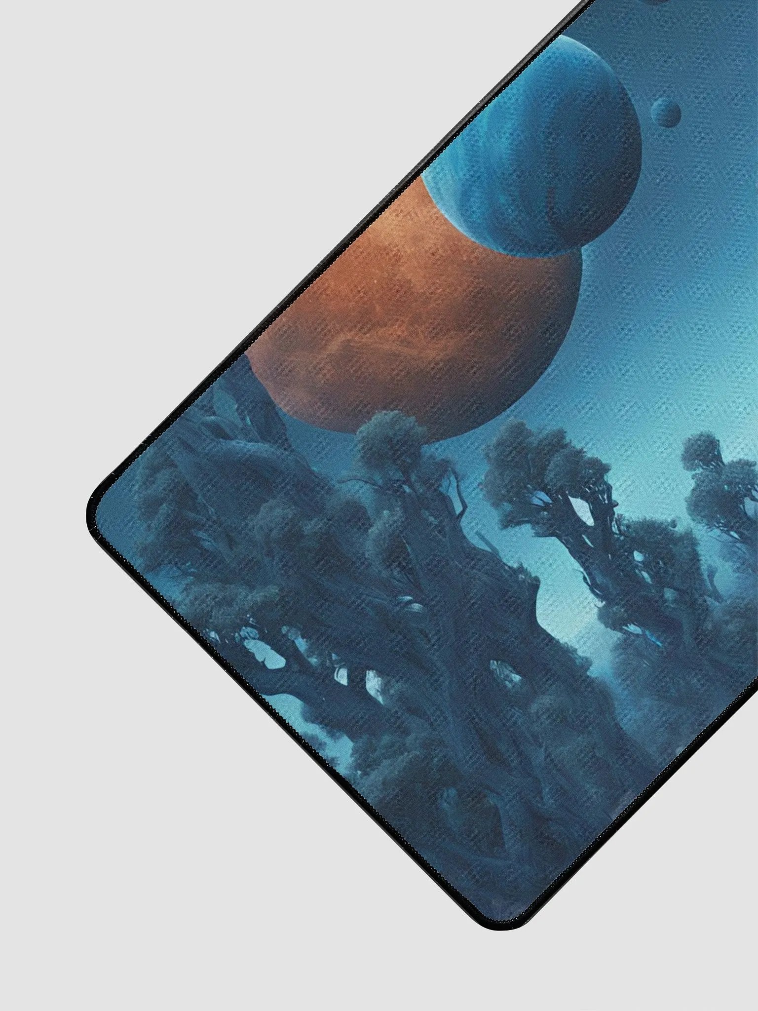 Blue Alien World Deskmat product image (4)