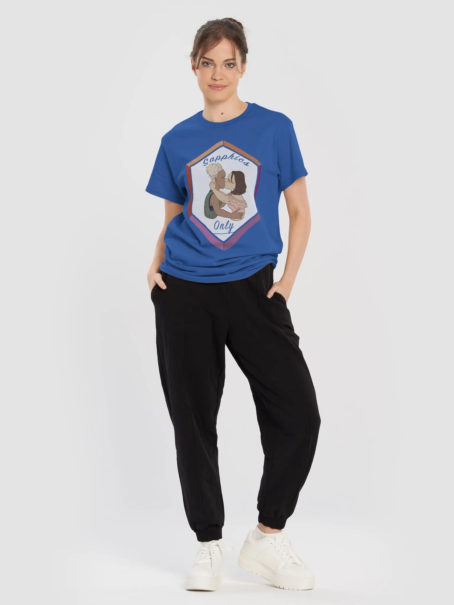 04 Sapphics Only Cotton Tee product image (38)