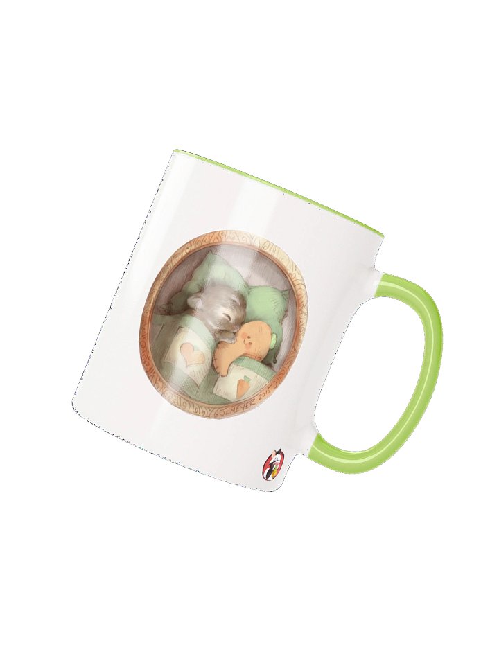 Green Cup version of Sleeping bunny! product image (2)