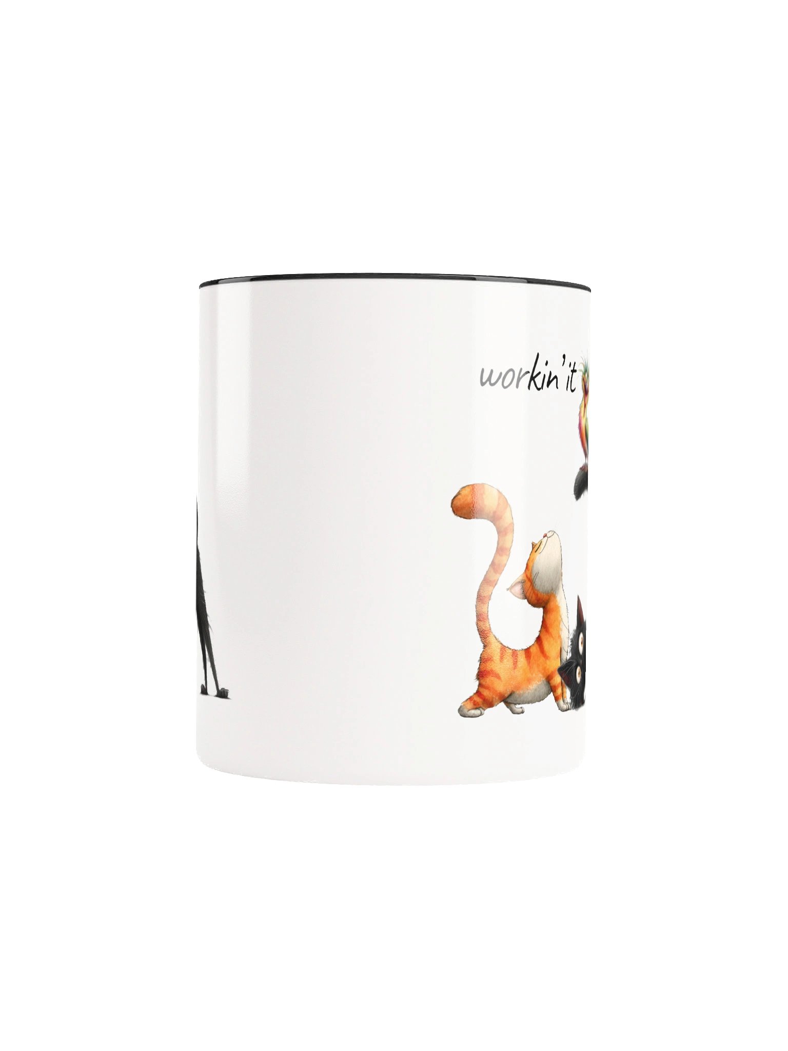 Workin’ It Cat Accent Mug product image (26)