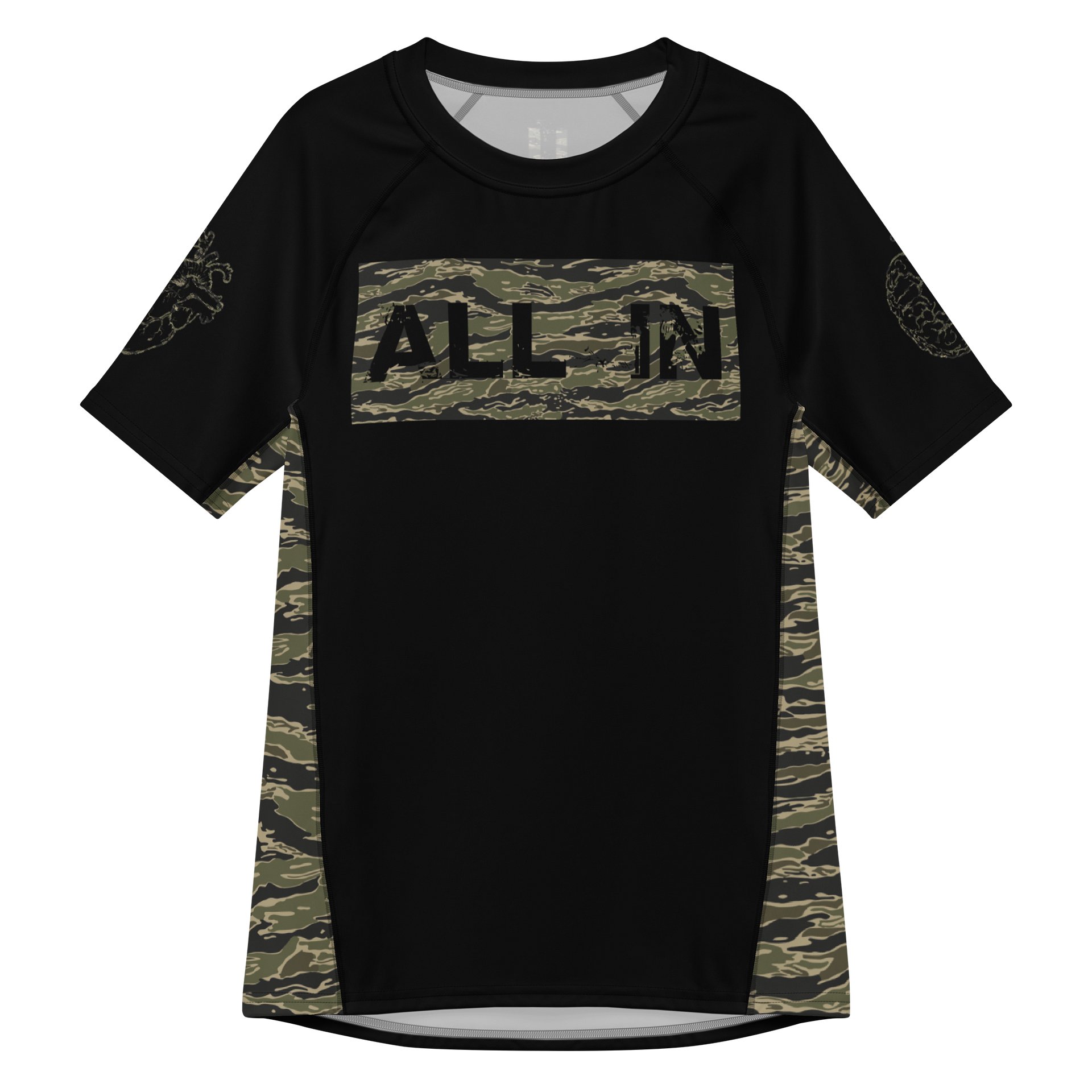 All In Tiger Stripe Rash Gard product image (3)
