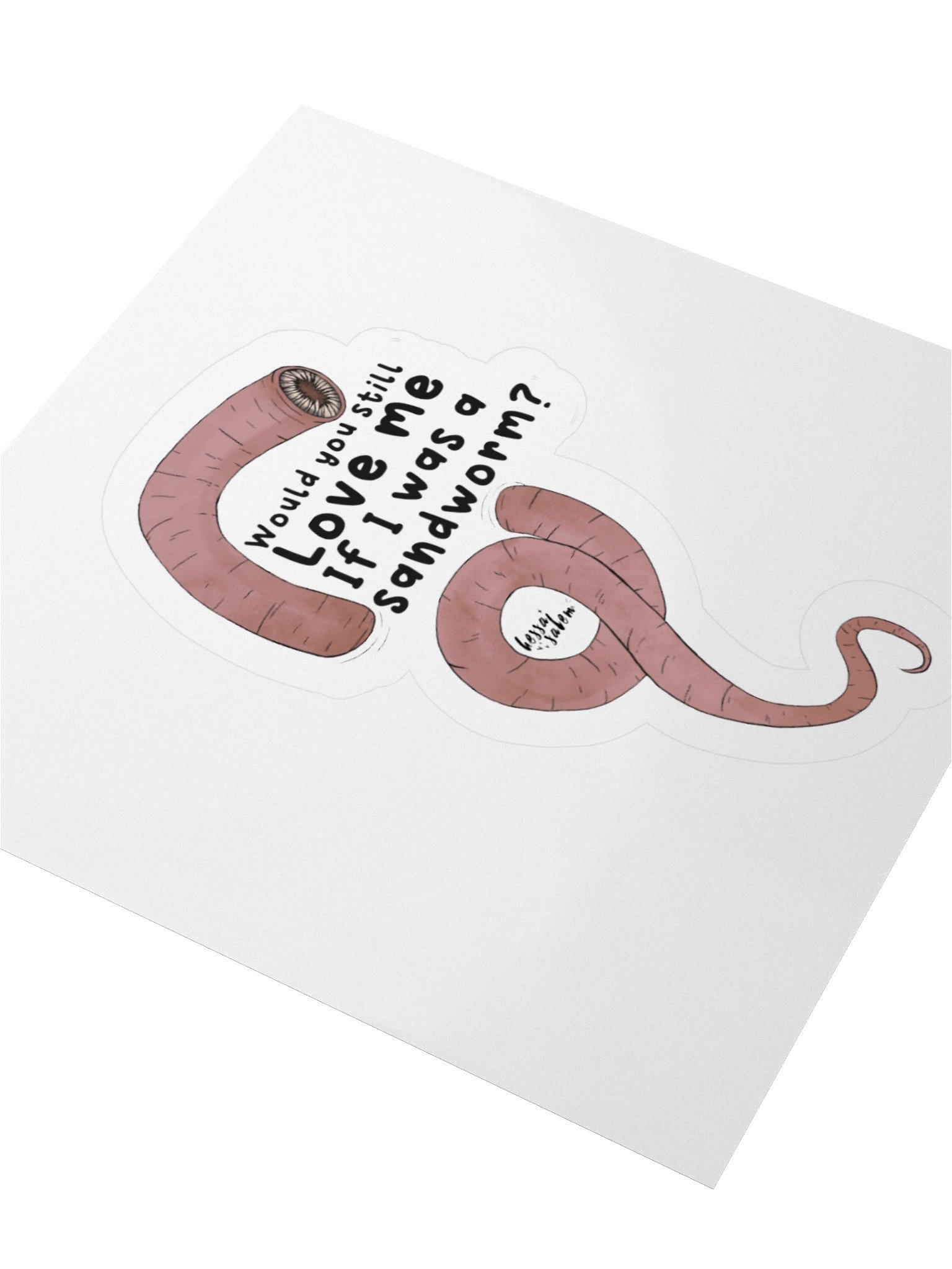 Dune Sandworm // Sticker product image (4)