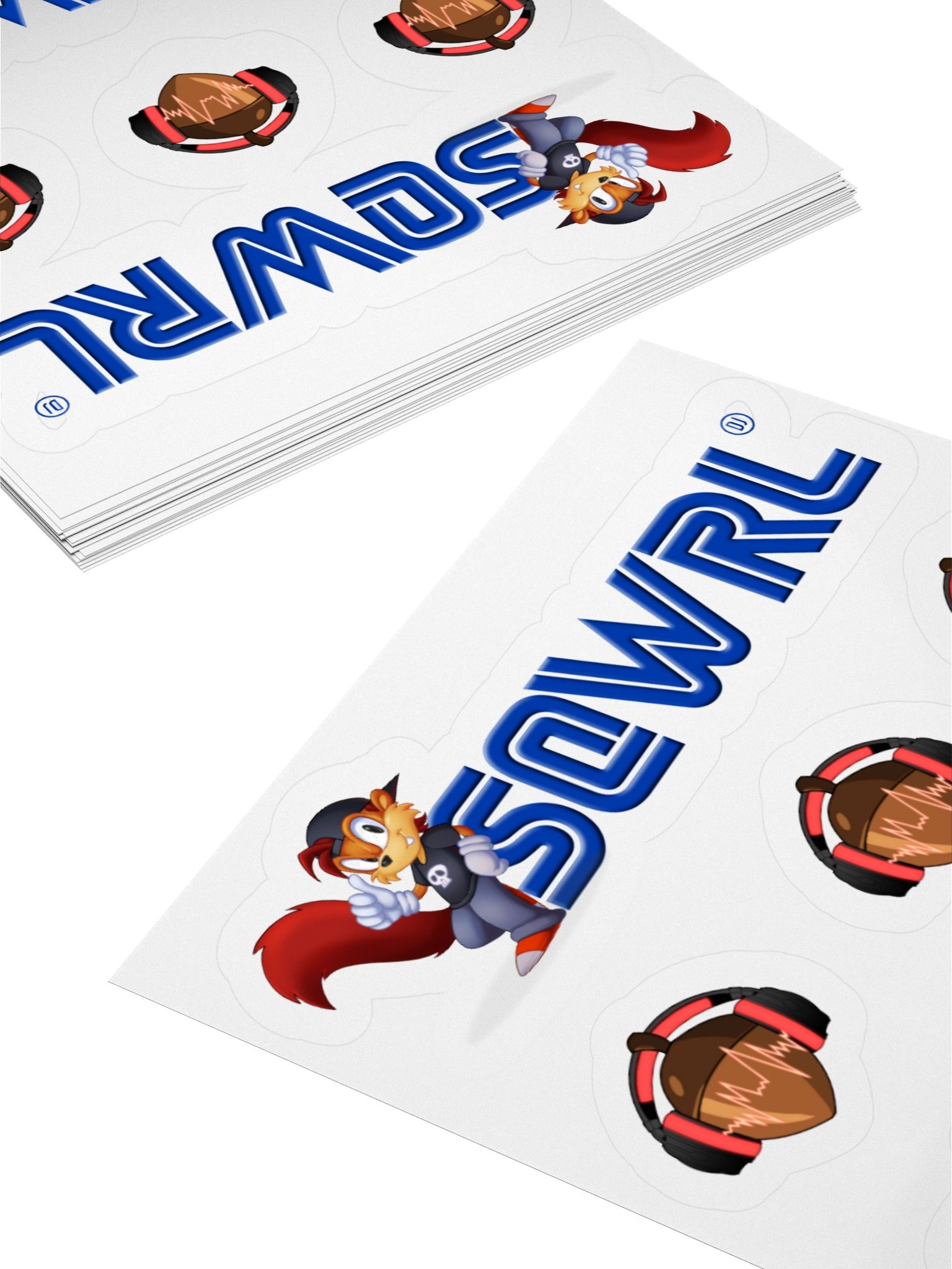 Retro SQWRL Sticker Sheet product image (10)