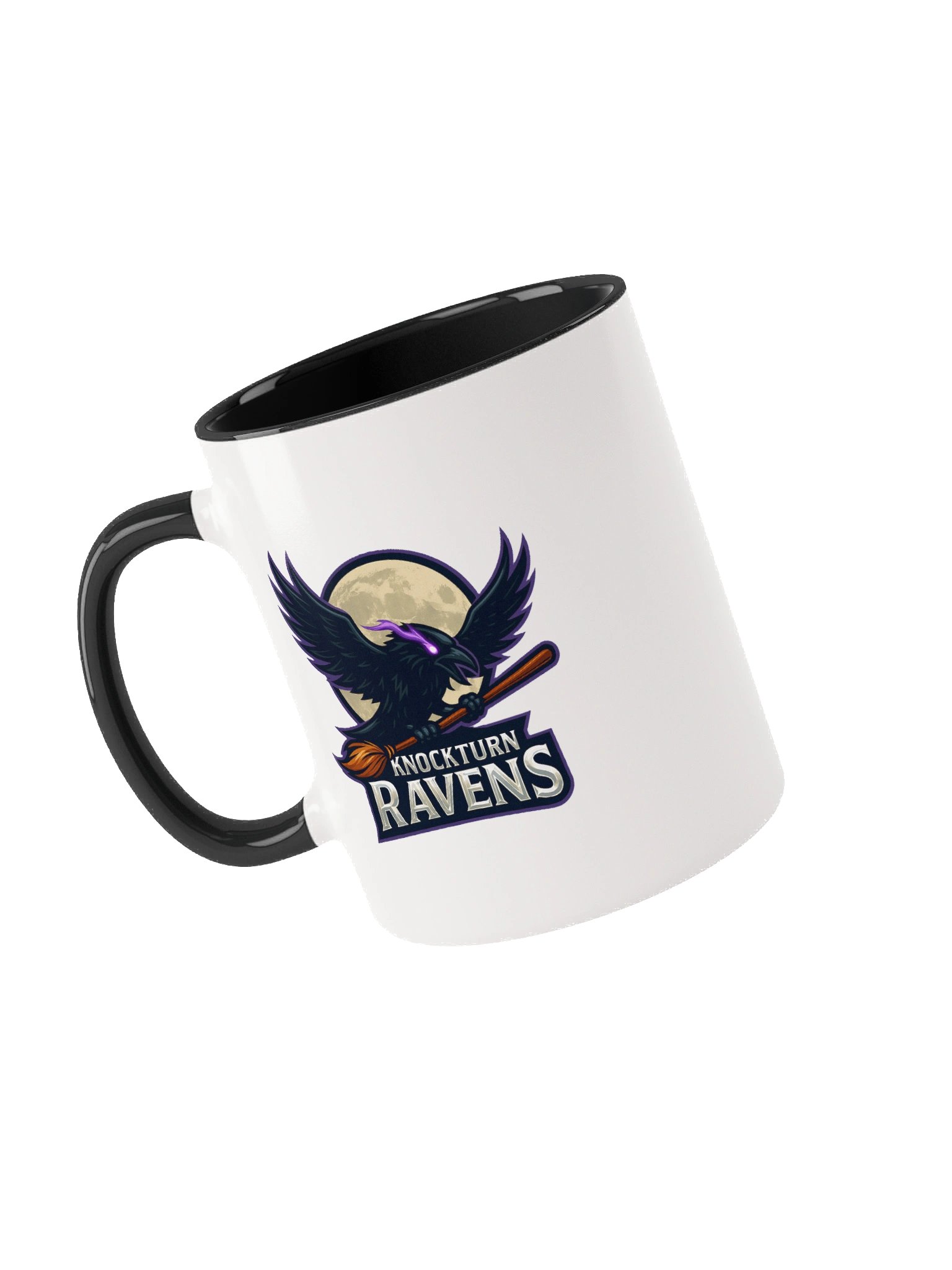 Knockturn Ravens Team Ceramic Mug with Color Inside product image (6)