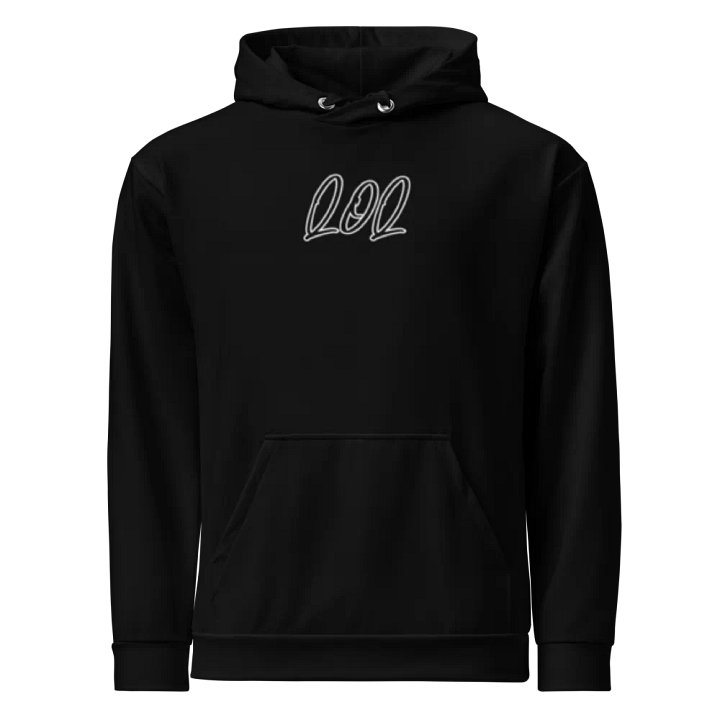 QOQ/Logo Hoodie (Black) product image (1)