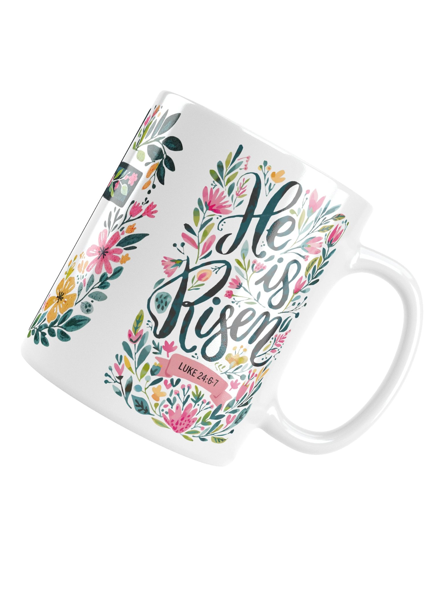 He Is Risen Floral Mug product image (15)