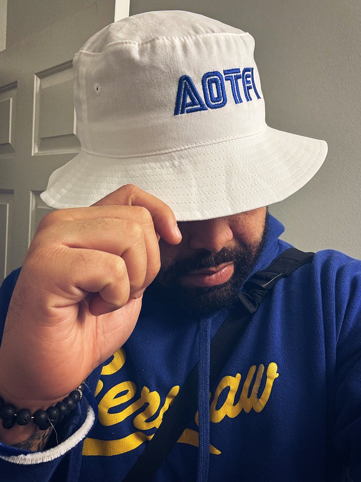 AOTFI Bold Blue Bucket Hat product image (5)