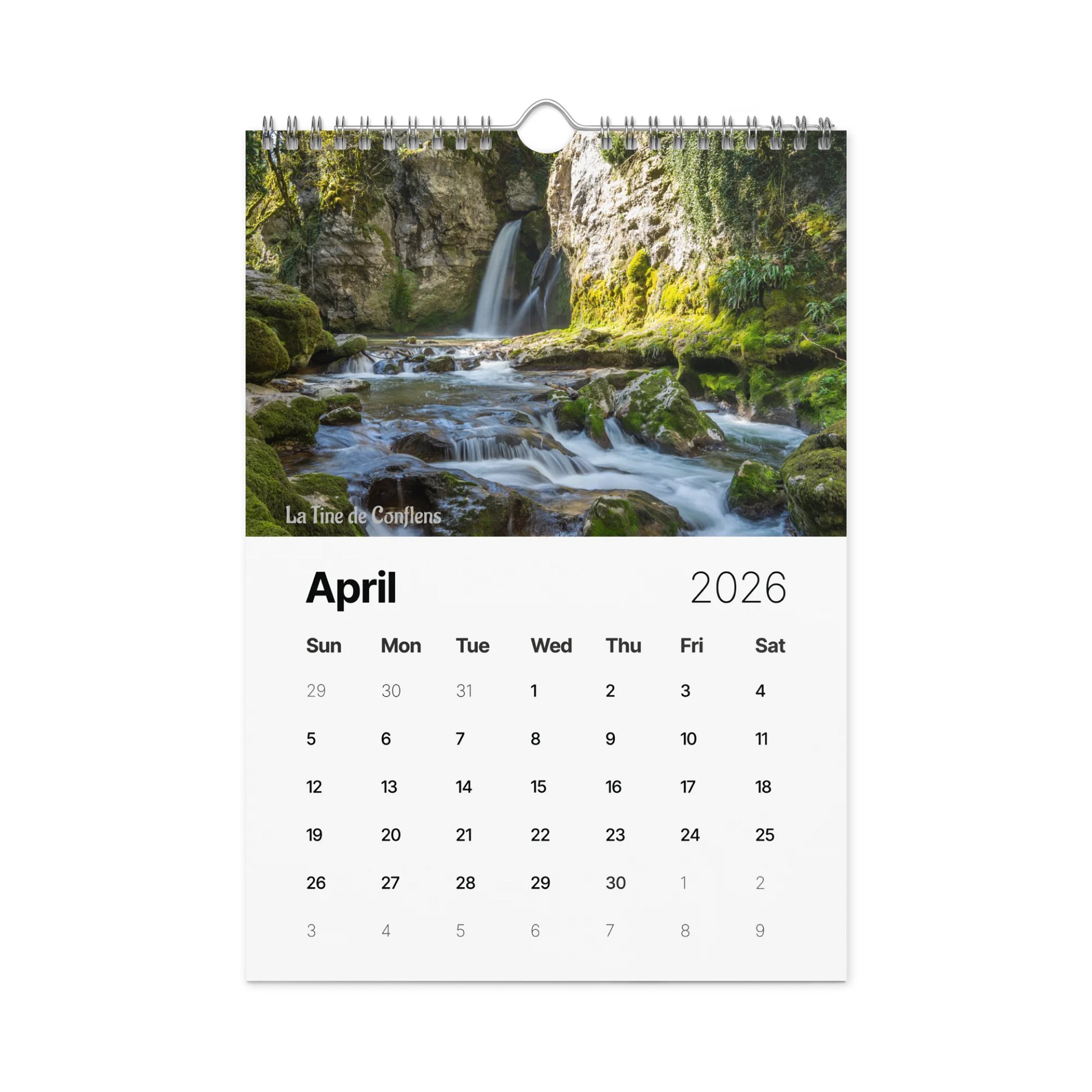 Swiss Landscapes Calendar 2026 product image (5)