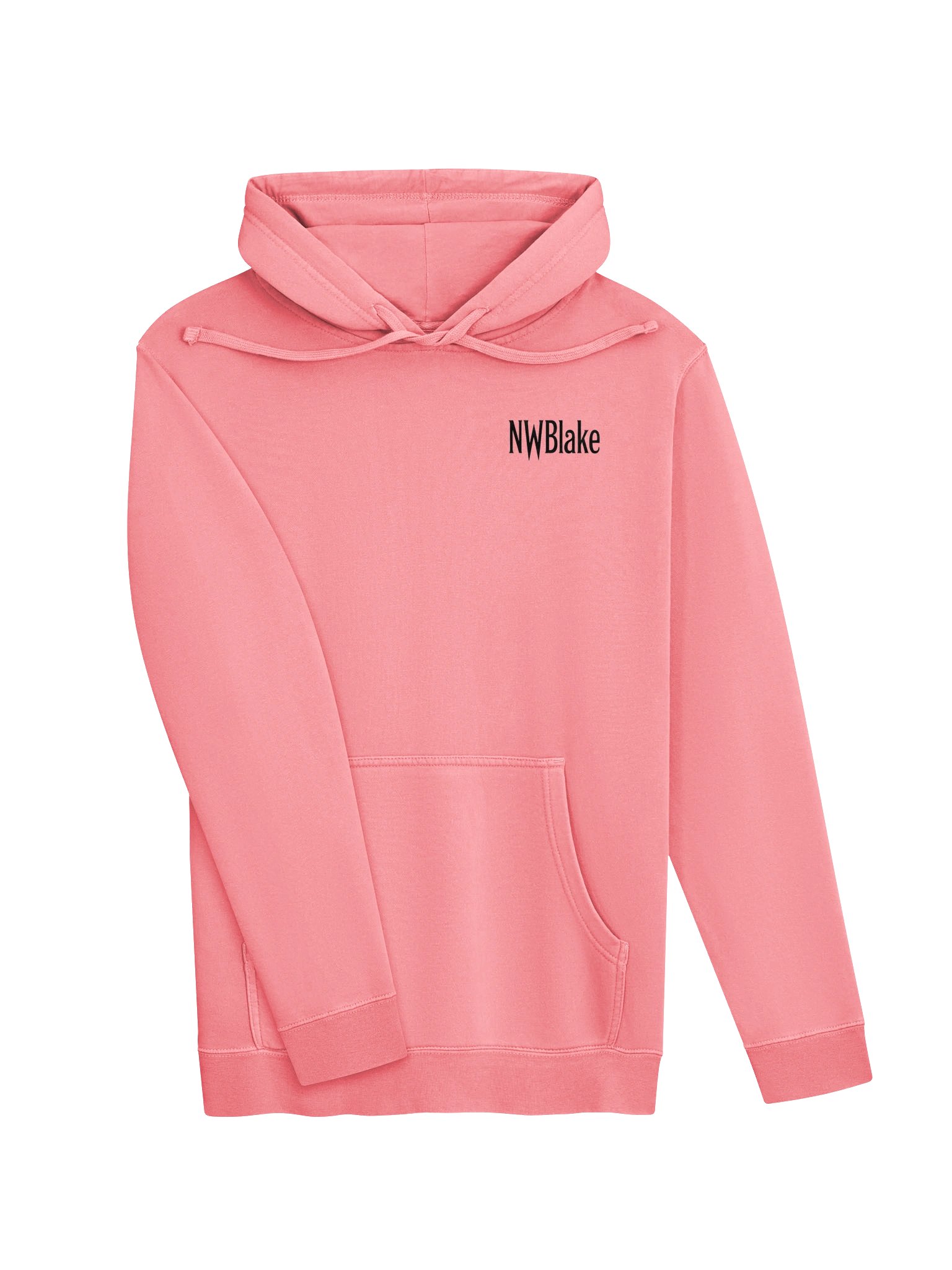 NWBlake Pink Pigment Dyed Hoodie product image (3)