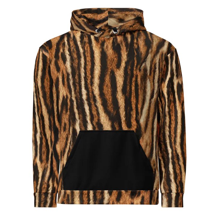 ocelot fur hoodie product image (1)