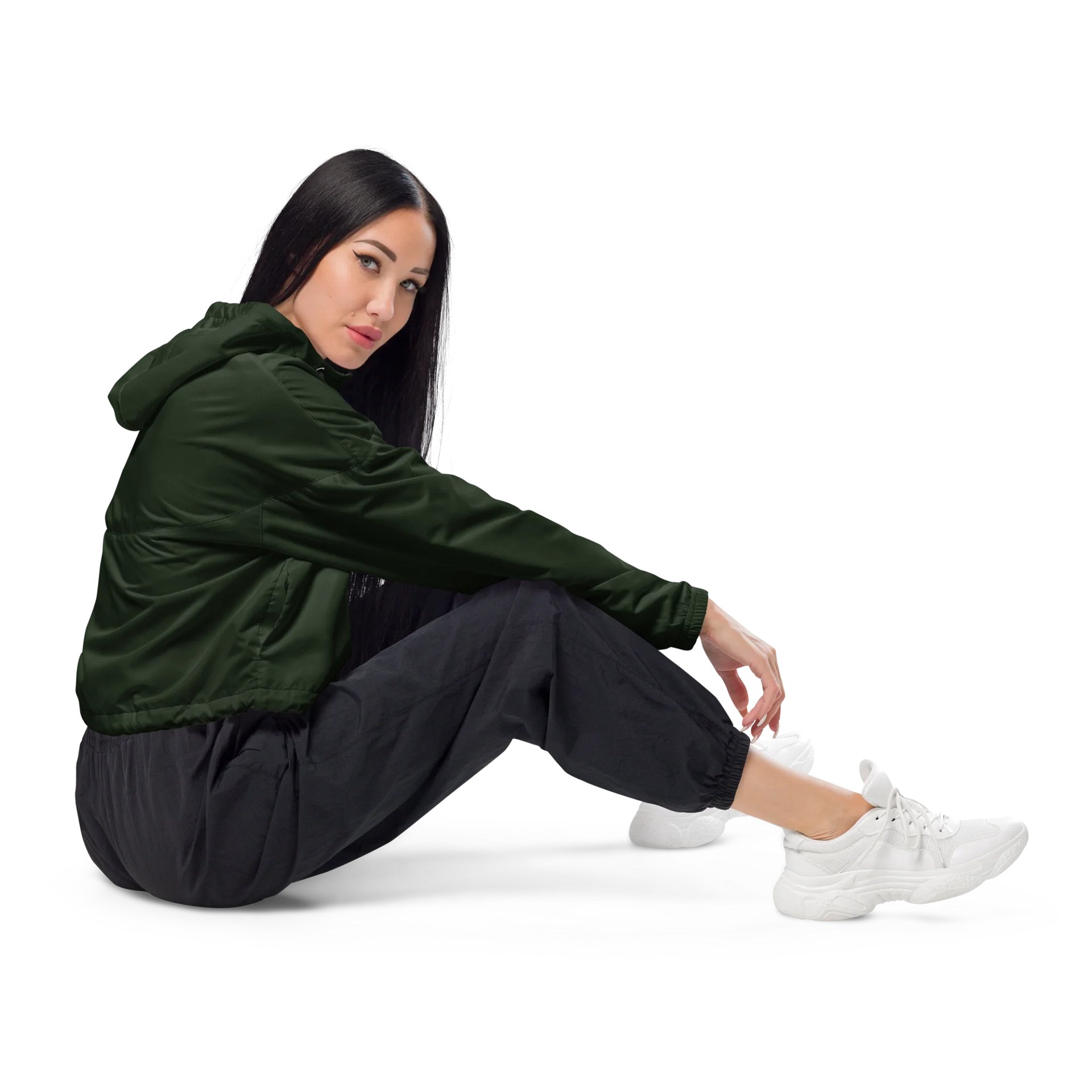 Women's Cropped Windbreaker WCFB0111 product image (3)