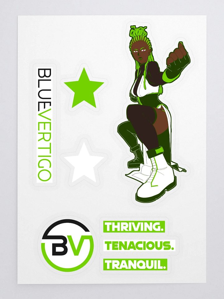 └𝗕𝗩𝗫𝗜┐ ► Tasha (Sticker Sheet) product image (1)