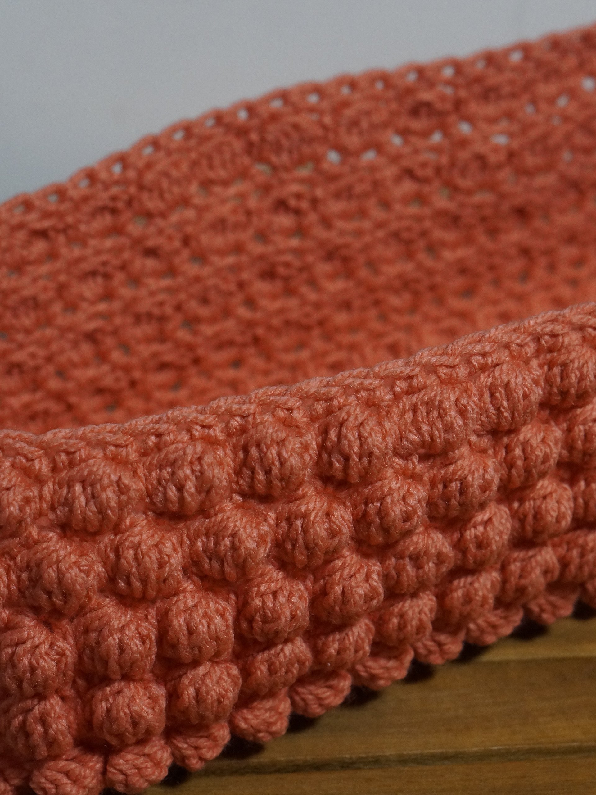 Bobble basket Crochet pattern product image (3)