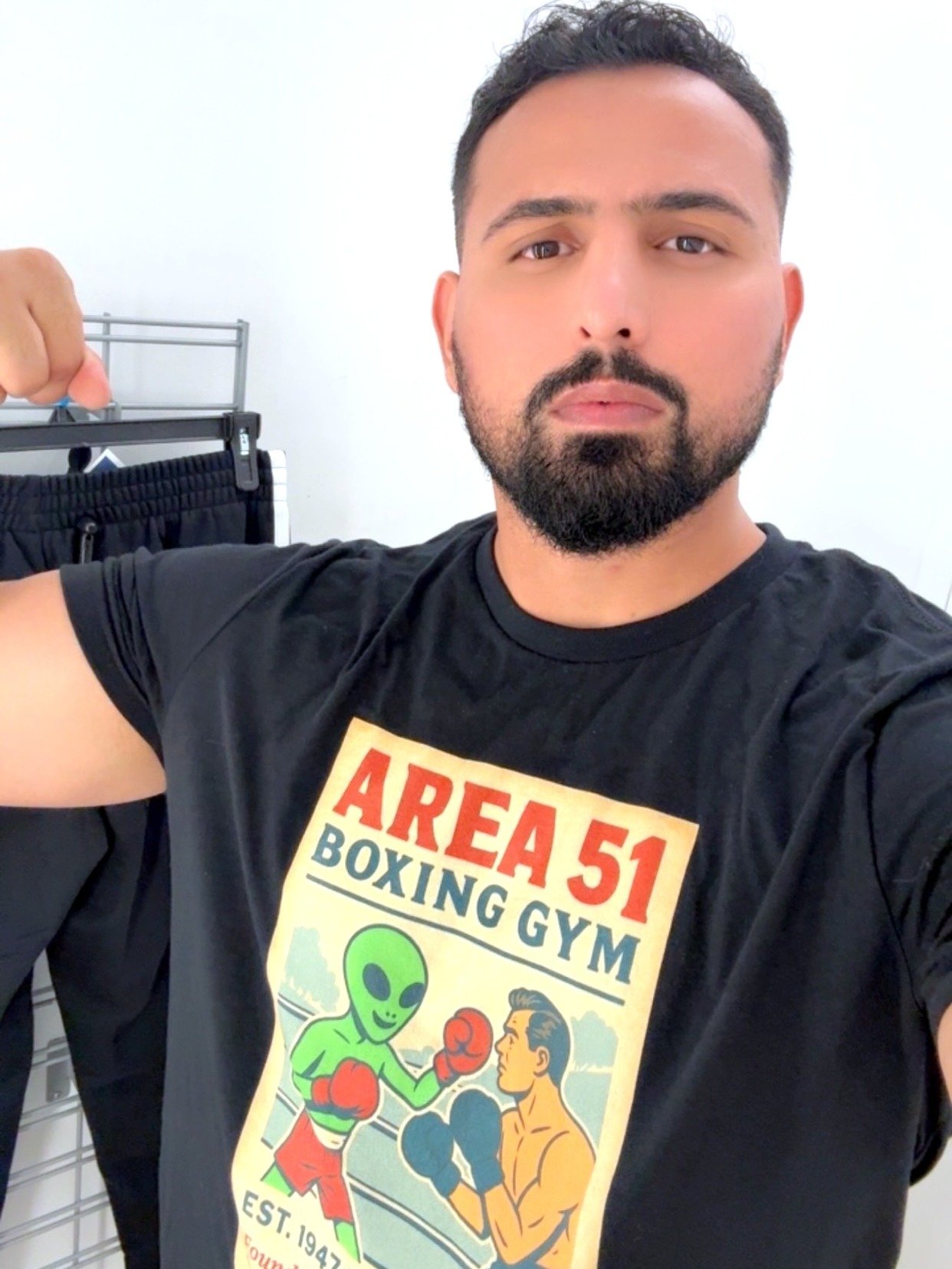 Area 51 Boxing Gym Roswell Aliens 1950's Retro Concert Tee Fit Unisex T-Shirt product image (9)